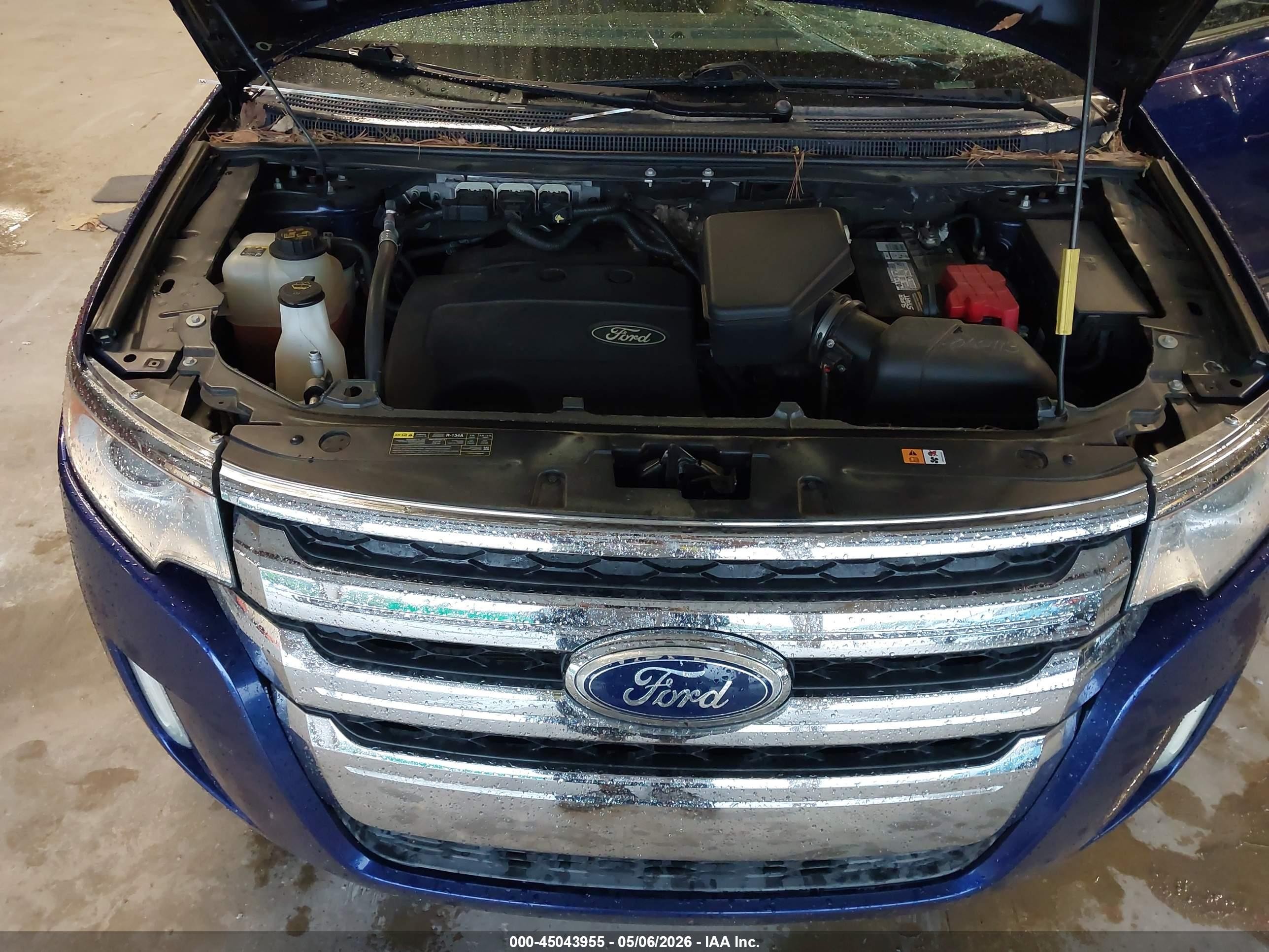 2013 Ford Edge Sel Синий vin: 2FMDK3JC2DBC53245