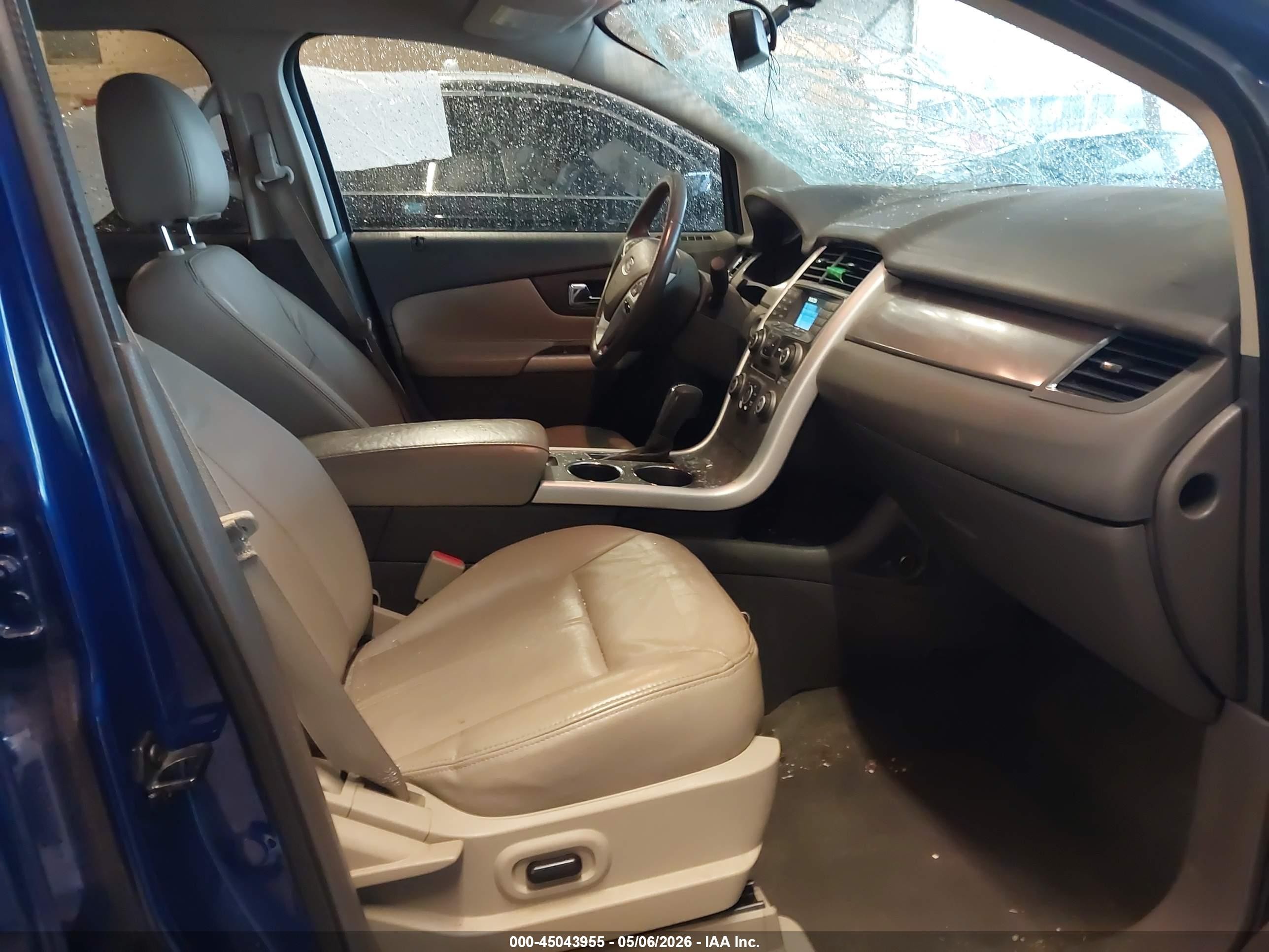 2013 Ford Edge Sel Синий vin: 2FMDK3JC2DBC53245