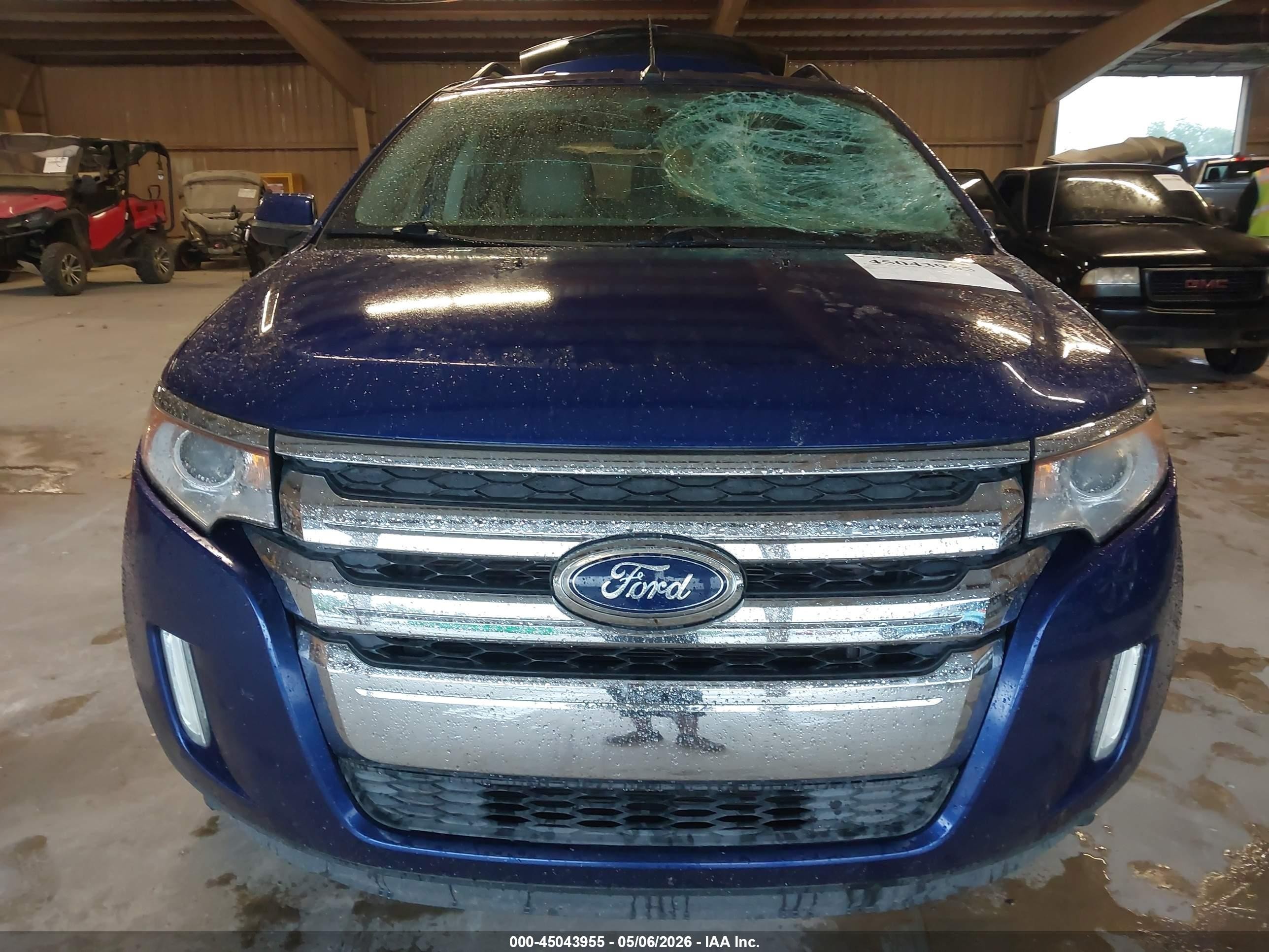 2013 Ford Edge Sel Синий vin: 2FMDK3JC2DBC53245