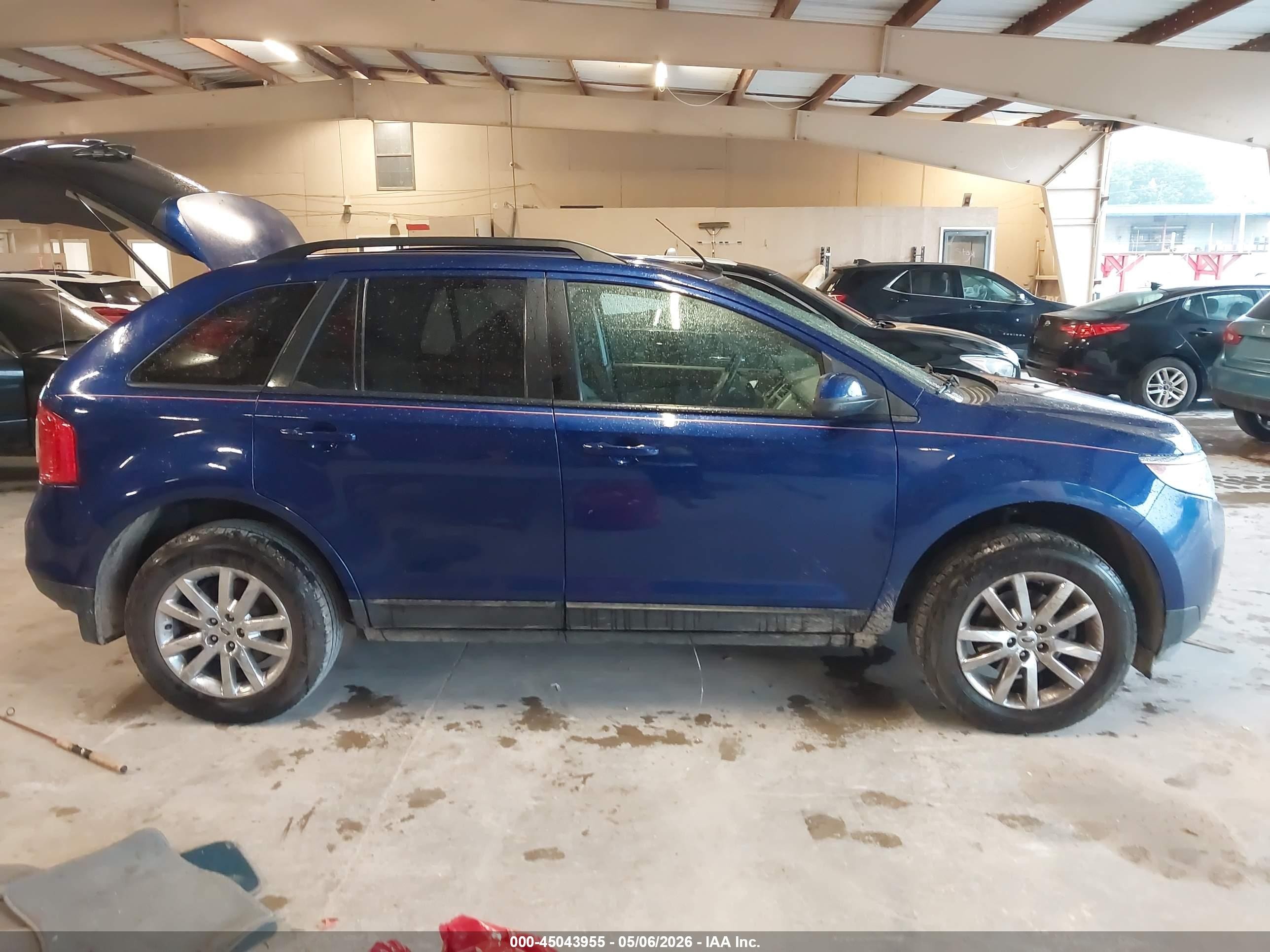 2013 Ford Edge Sel Синий vin: 2FMDK3JC2DBC53245
