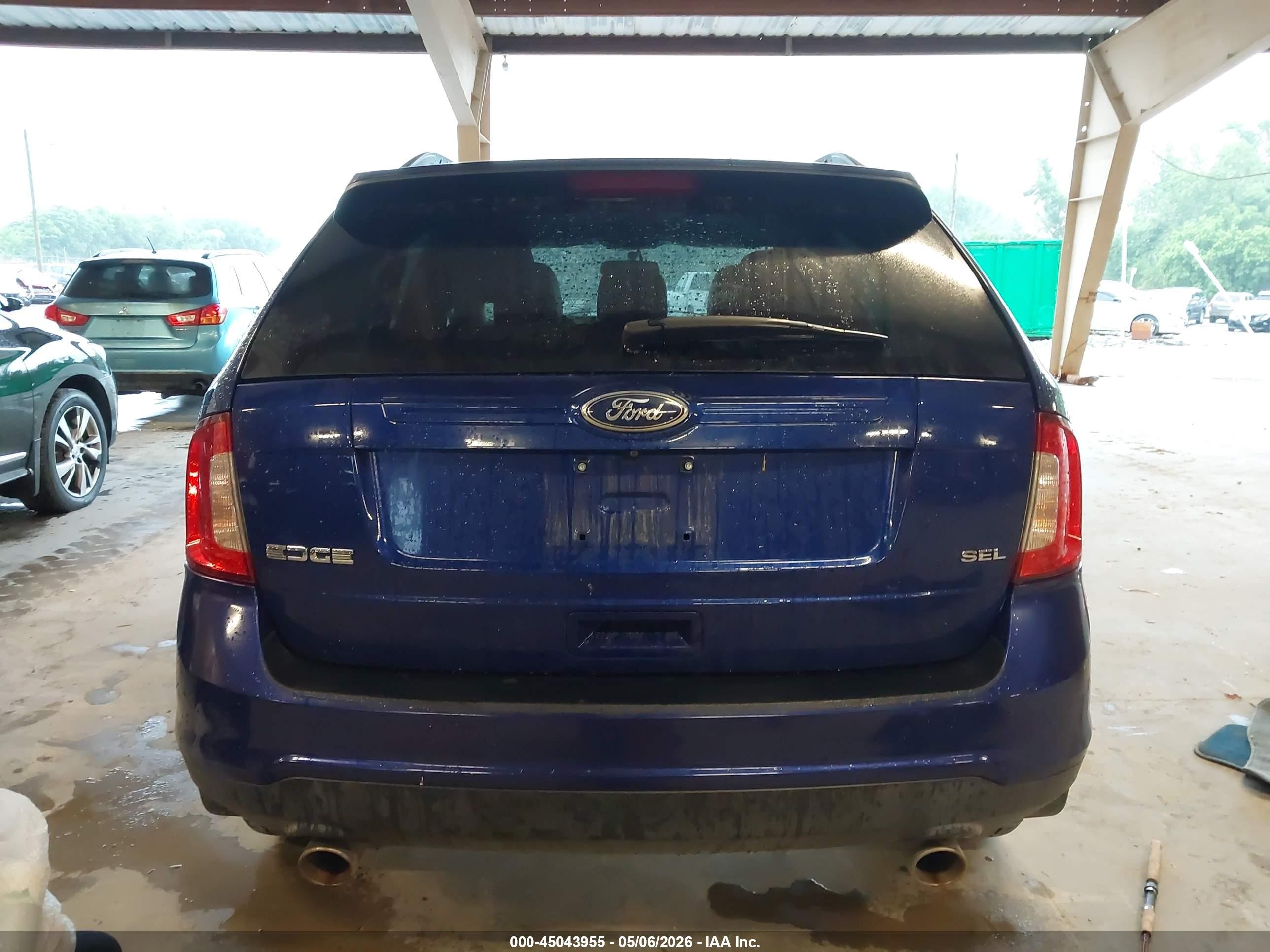 2013 Ford Edge Sel Синий vin: 2FMDK3JC2DBC53245