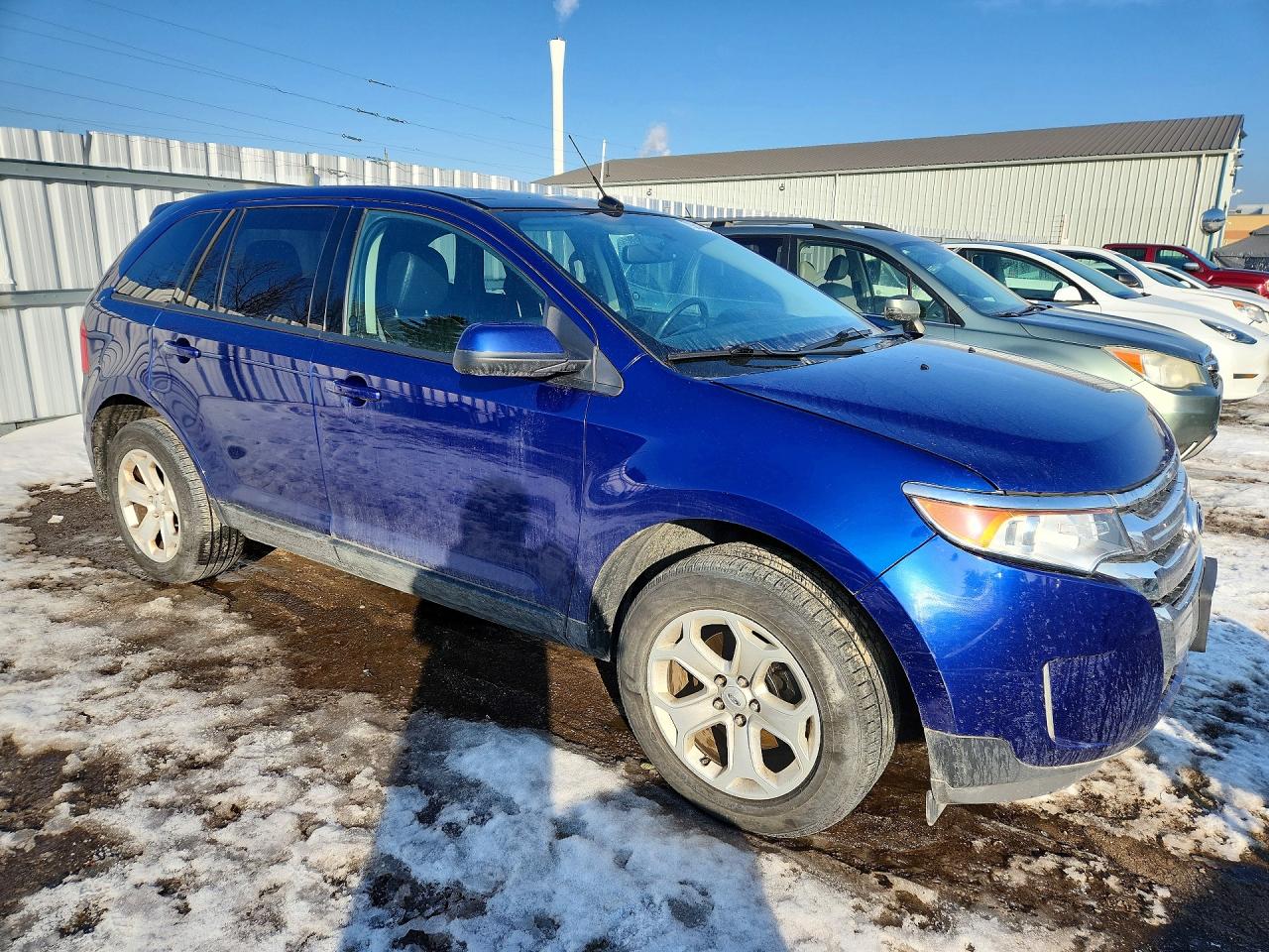 2013 Ford Edge Sel Blue vin: 2FMDK3JC2DBC59661