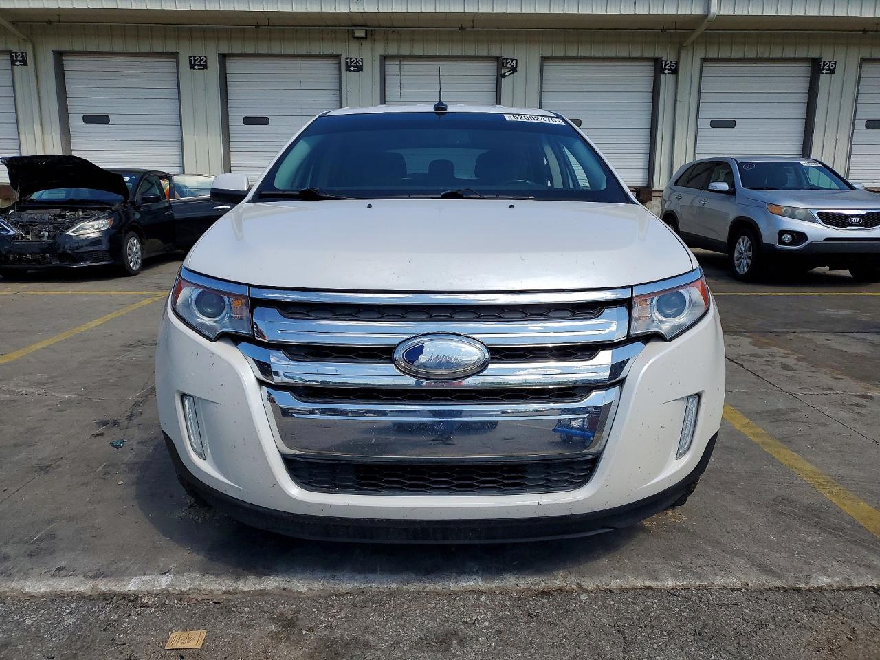 2013 Ford Edge Sel White vin: 2FMDK3JC2DBC69946