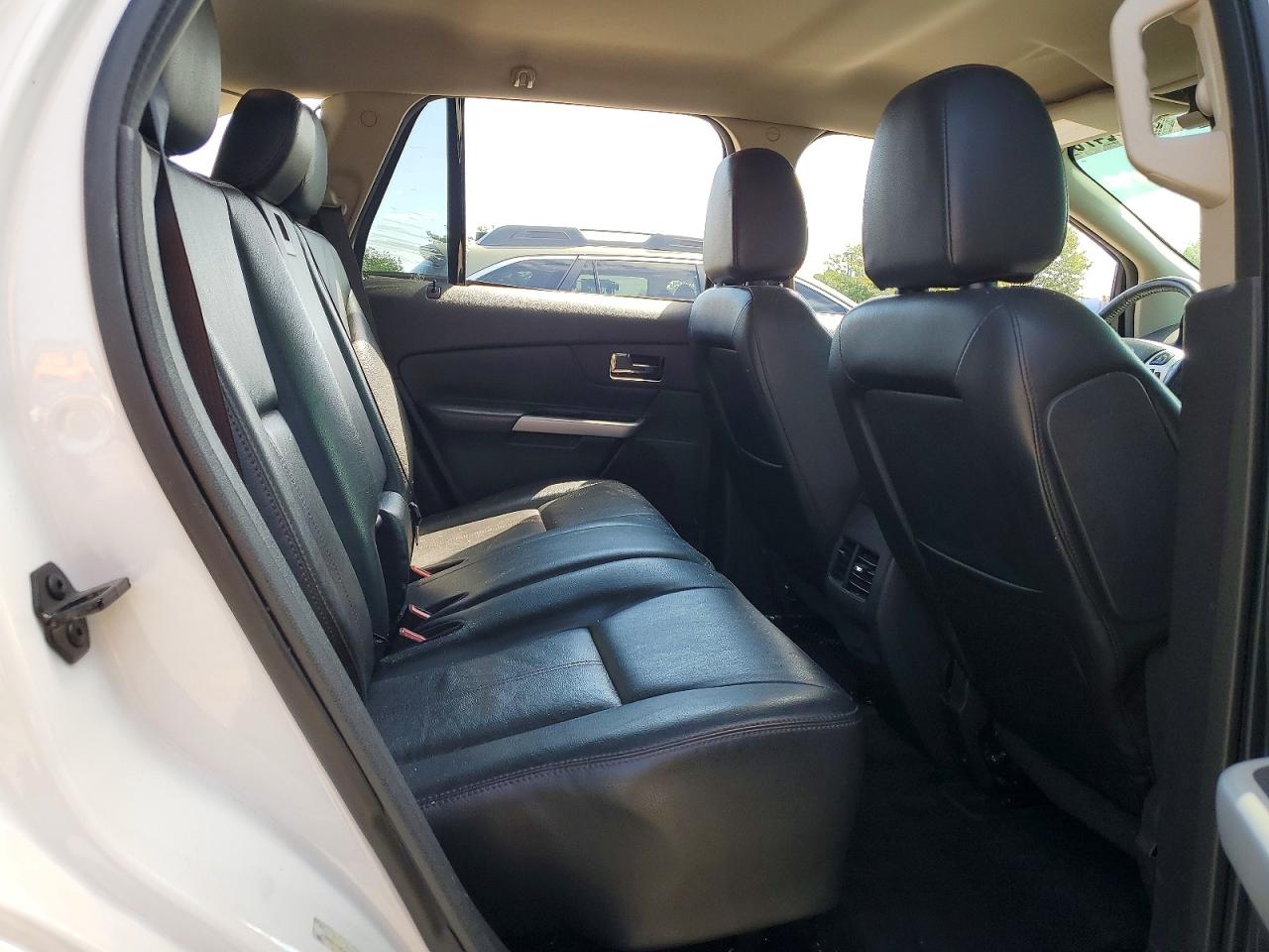 2013 Ford Edge Sel White vin: 2FMDK3JC2DBC69946