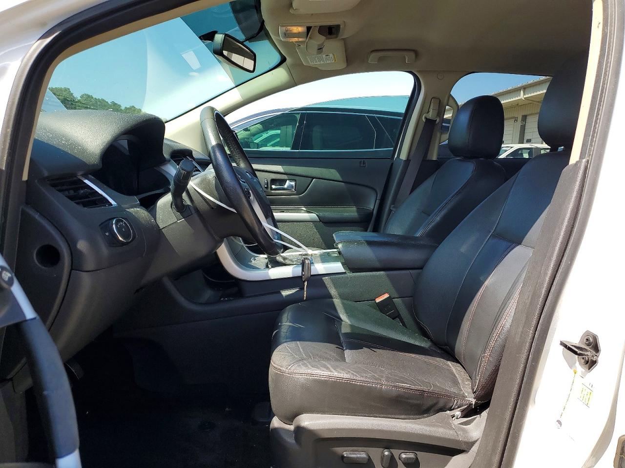 2013 Ford Edge Sel White vin: 2FMDK3JC2DBC69946