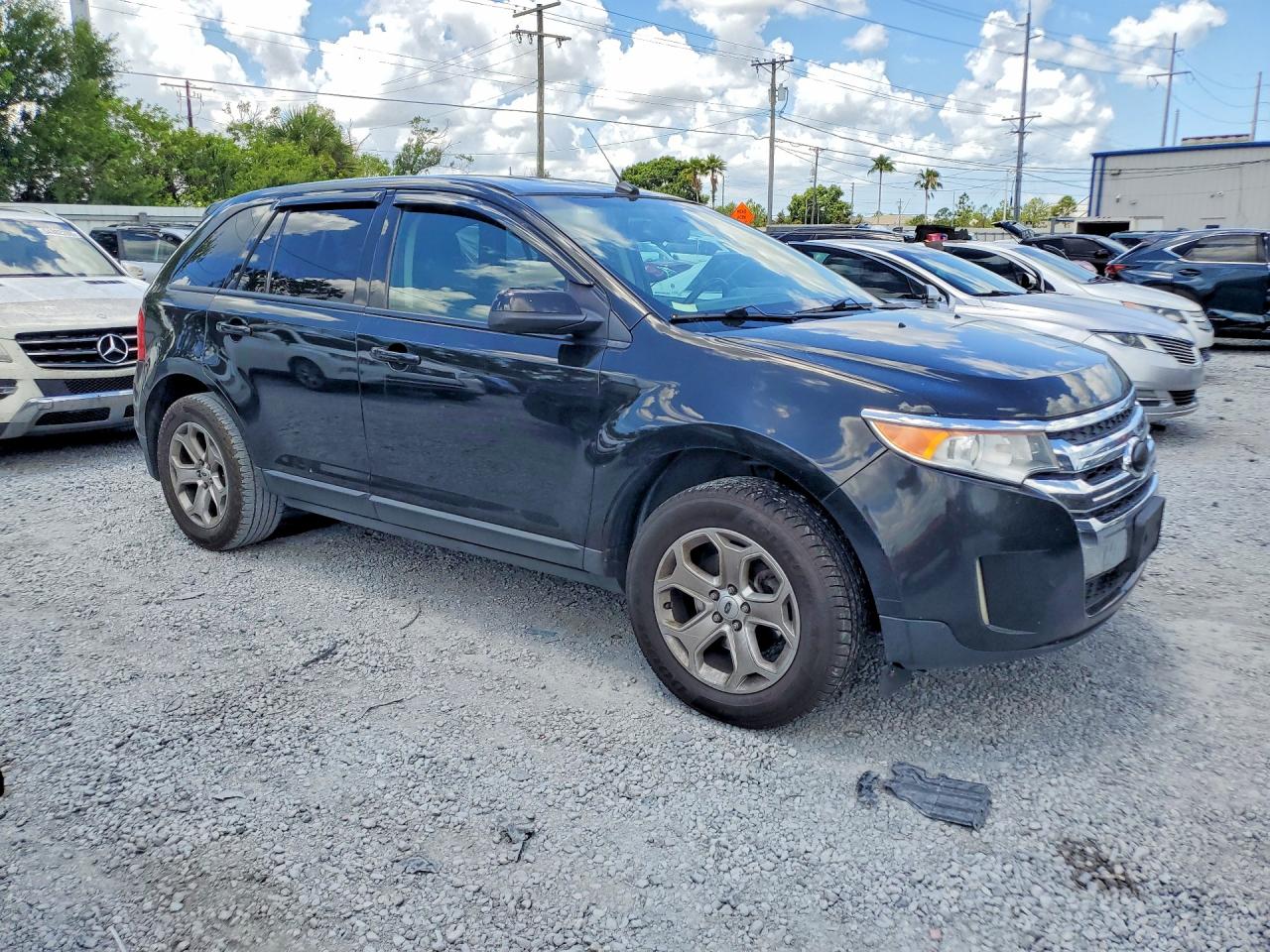 2013 Ford Edge Sel Black vin: 2FMDK3JC2DBC87055
