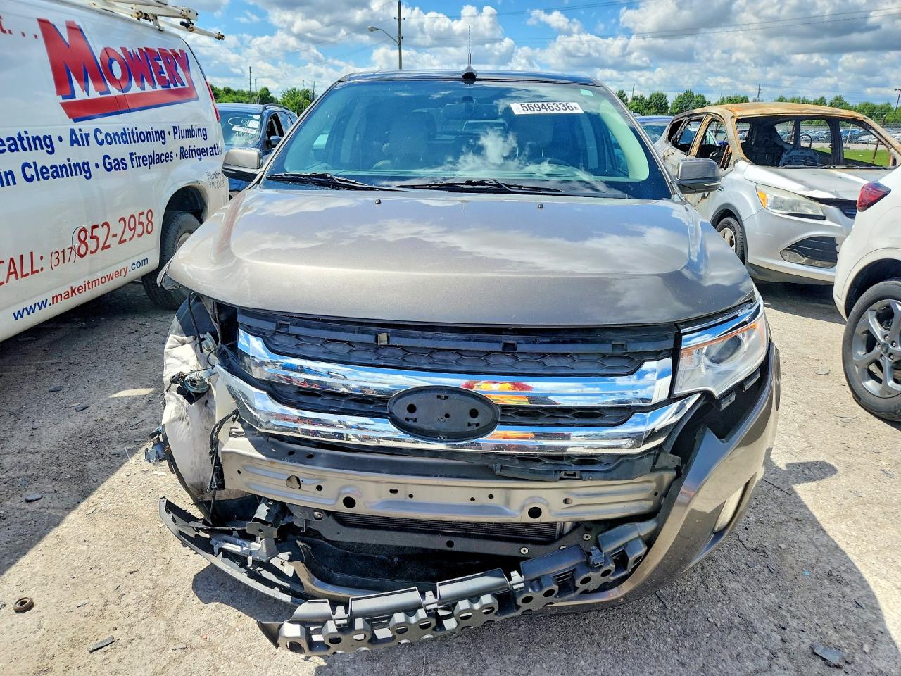 2013 Ford Edge Sel Tan vin: 2FMDK3JC2DBE02821
