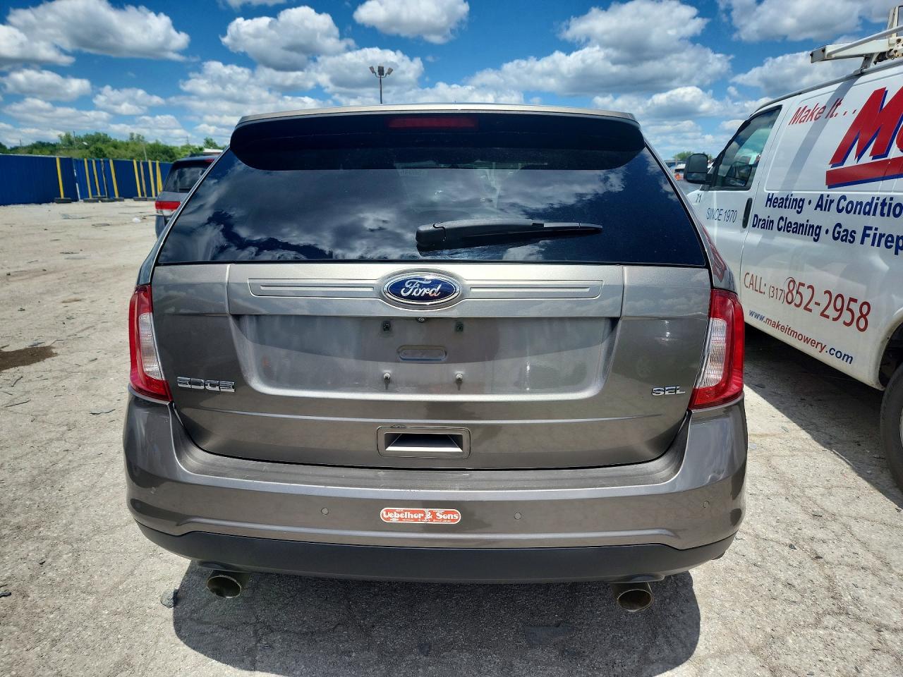 2013 Ford Edge Sel Tan vin: 2FMDK3JC2DBE02821