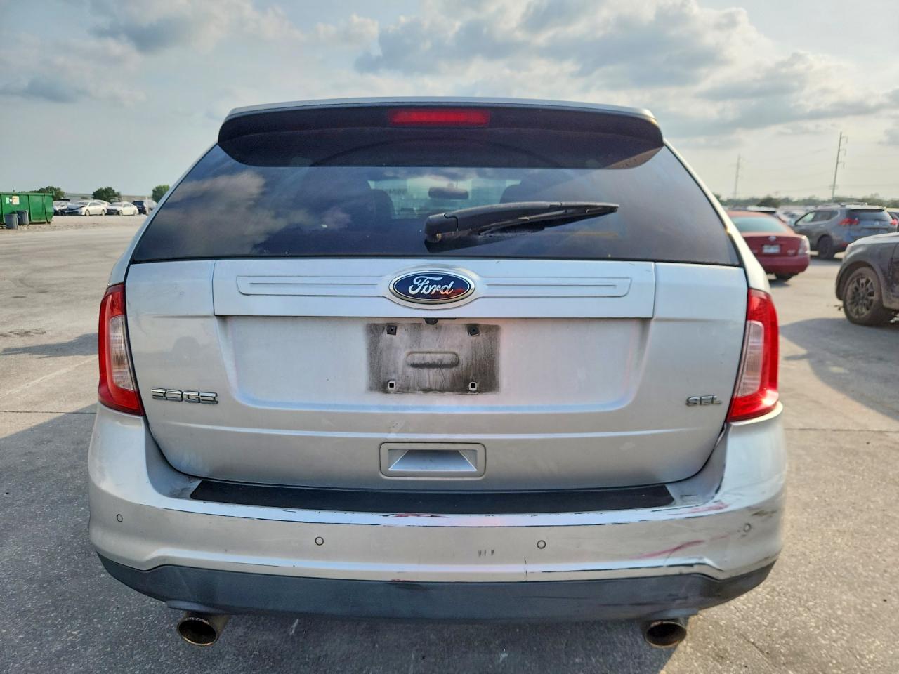 2013 Ford Edge Sel Silver vin: 2FMDK3JC2DBE11972