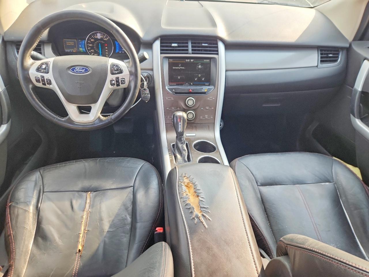 2013 Ford Edge Sel Silver vin: 2FMDK3JC2DBE11972