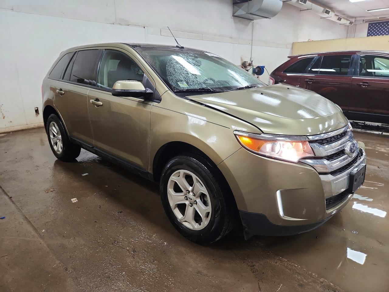 2013 Ford Edge Sel Tan vin: 2FMDK3JC2DBE16718