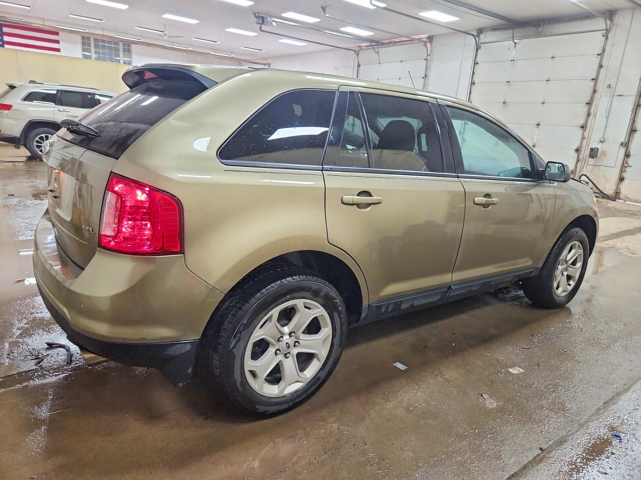 2013 Ford Edge Sel Tan vin: 2FMDK3JC2DBE16718
