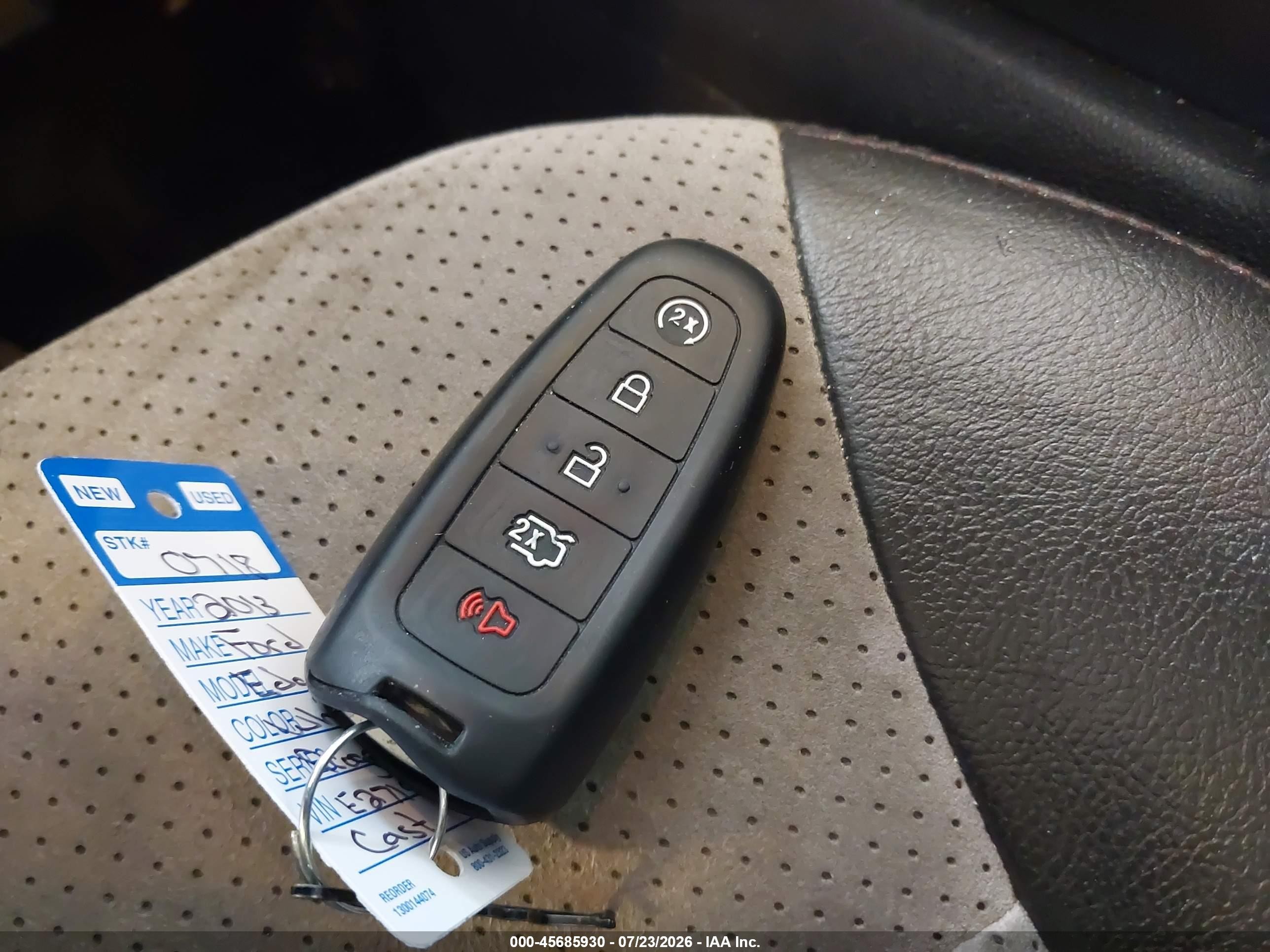 2013 Ford Edge Sel White vin: 2FMDK3JC2DBE27198