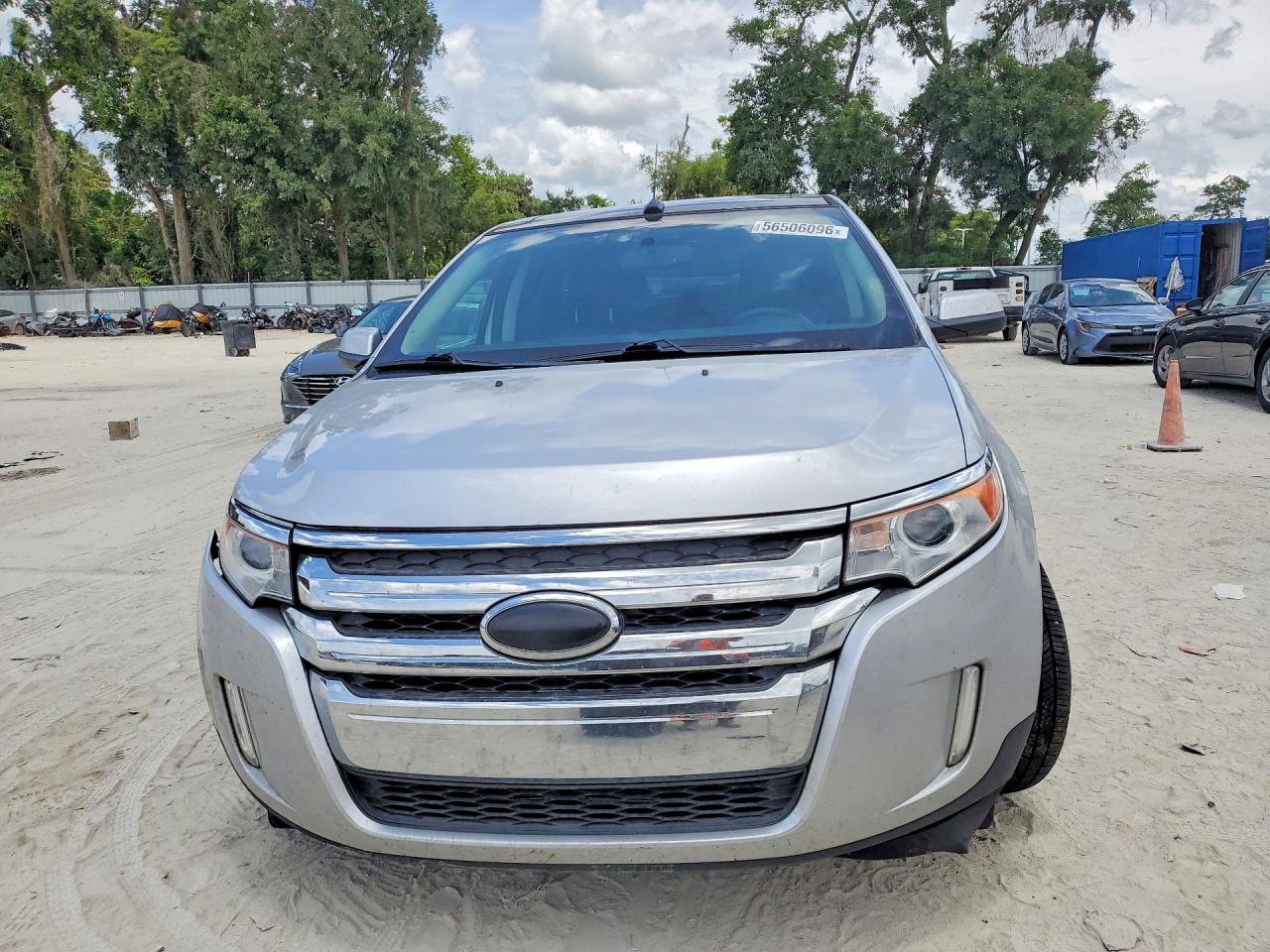 2013 Ford Edge Sel Silver vin: 2FMDK3JC2DBE37388