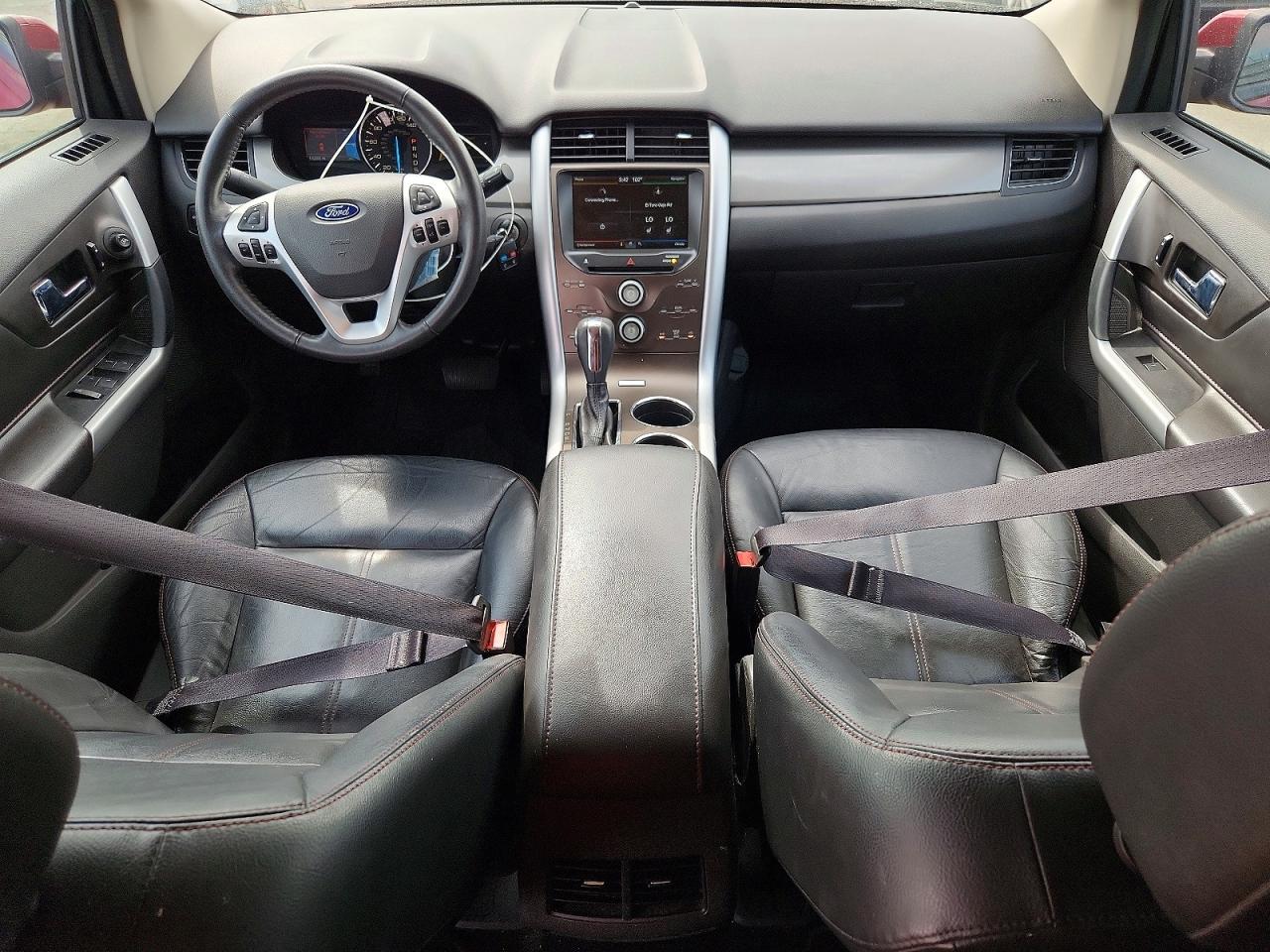 2013 Ford Edge Sel Red vin: 2FMDK3JC2DBE38301