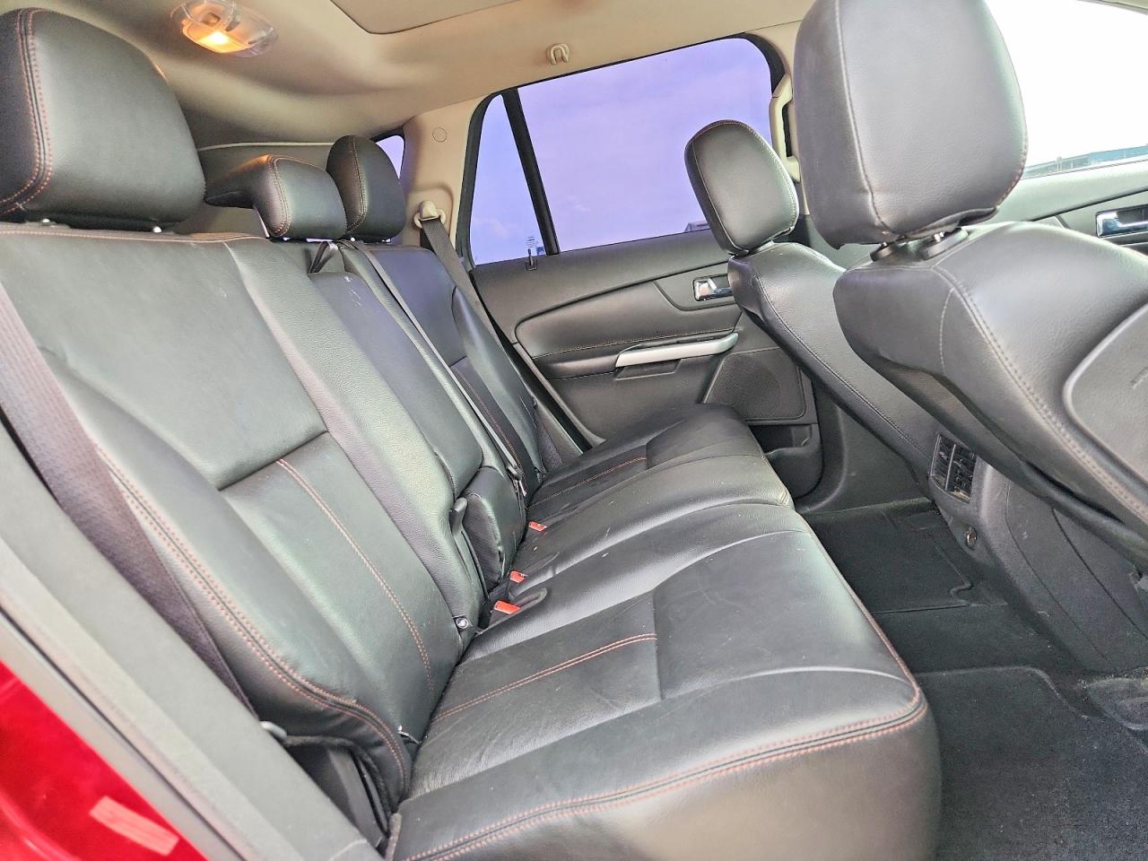 2013 Ford Edge Sel Red vin: 2FMDK3JC2DBE38301