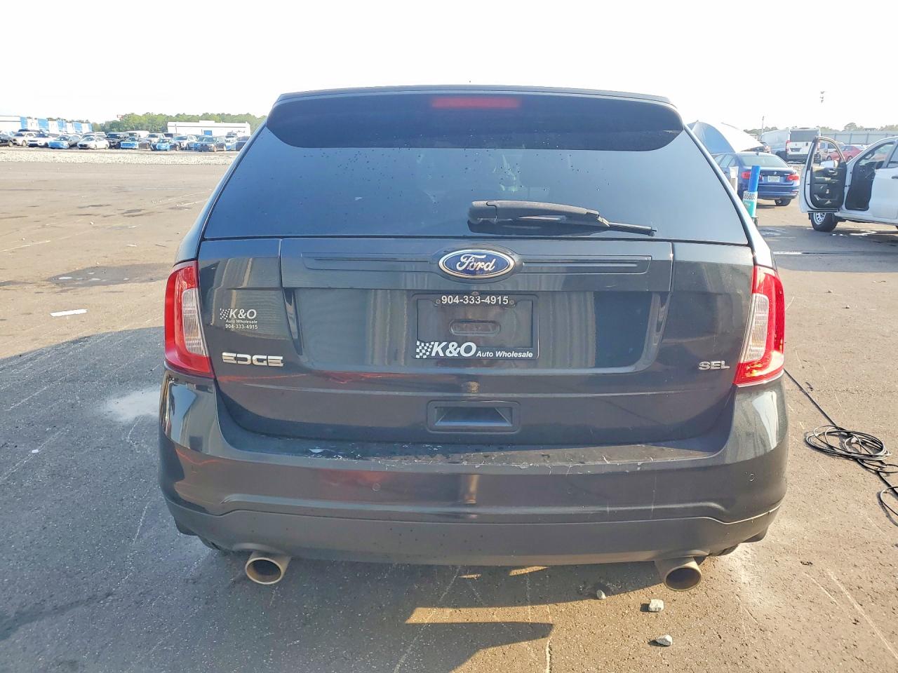 2014 Ford Edge Sel Black vin: 2FMDK3JC2EBA06728