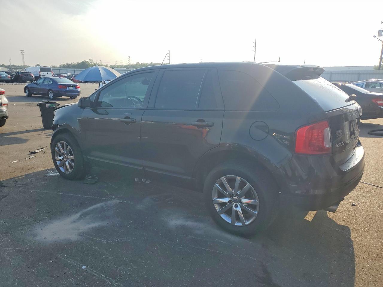 2014 Ford Edge Sel Black vin: 2FMDK3JC2EBA06728