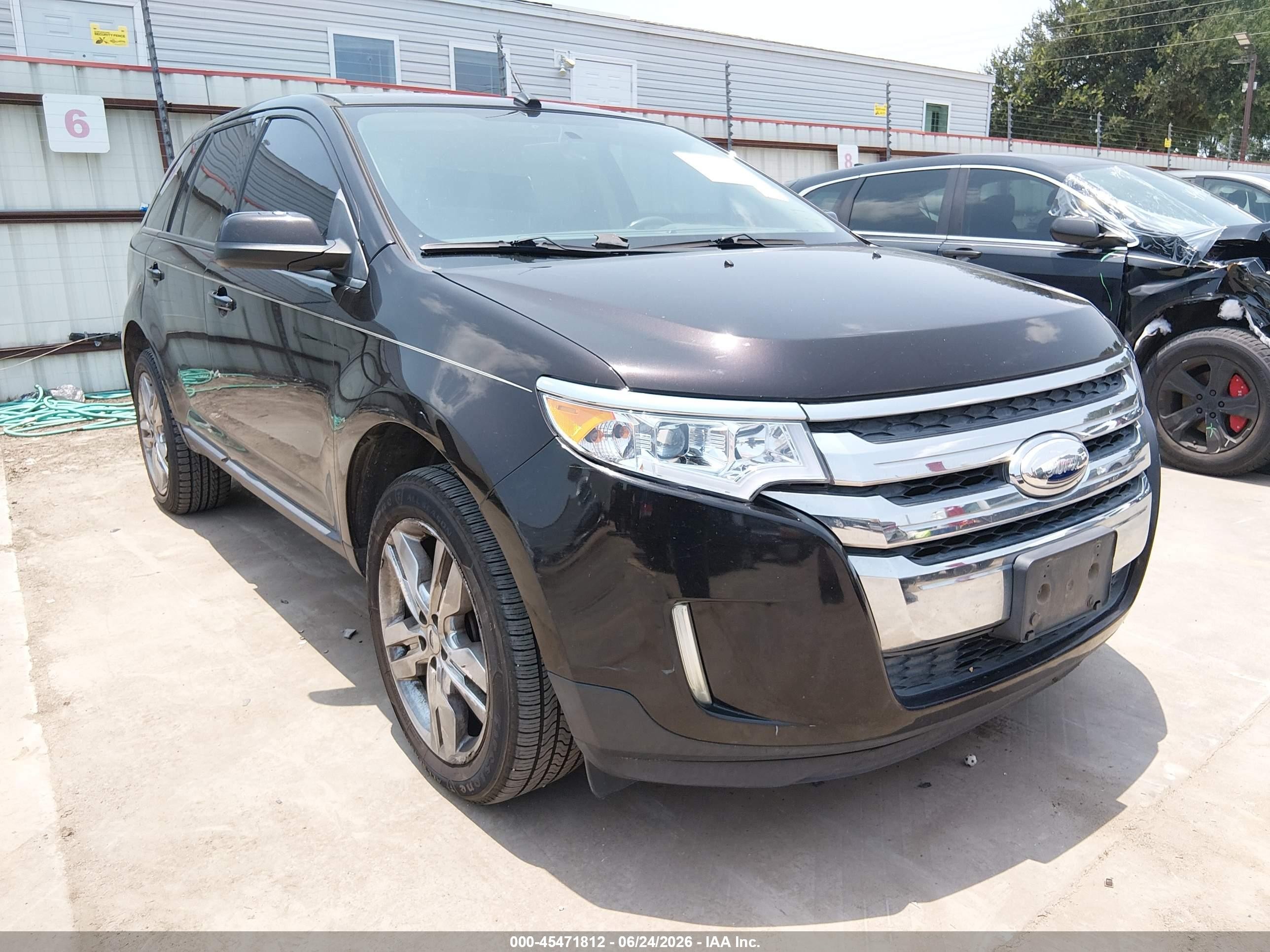 2014 Ford Edge Sel Purple vin: 2FMDK3JC2EBA14053