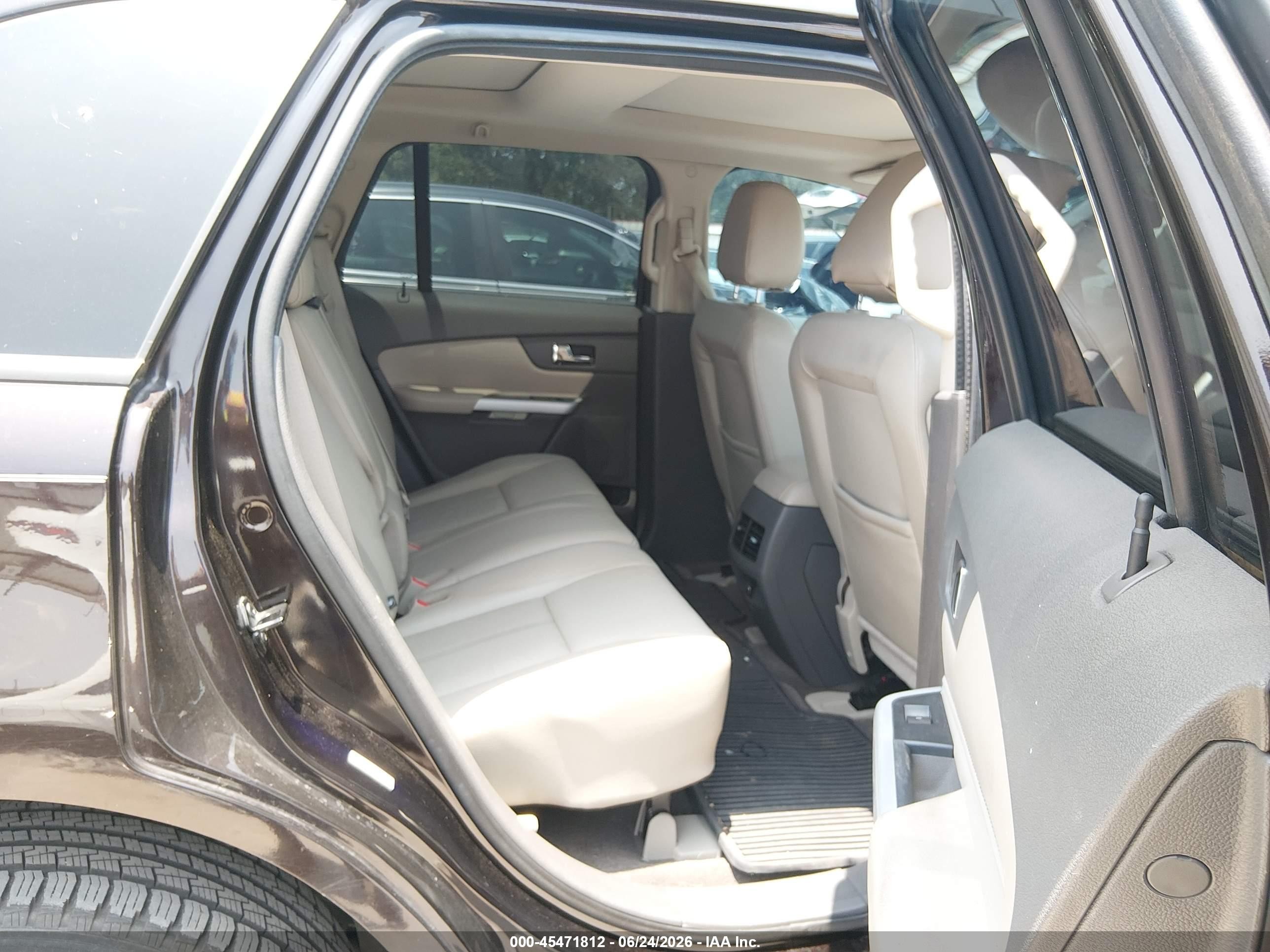 2014 Ford Edge Sel Purple vin: 2FMDK3JC2EBA14053