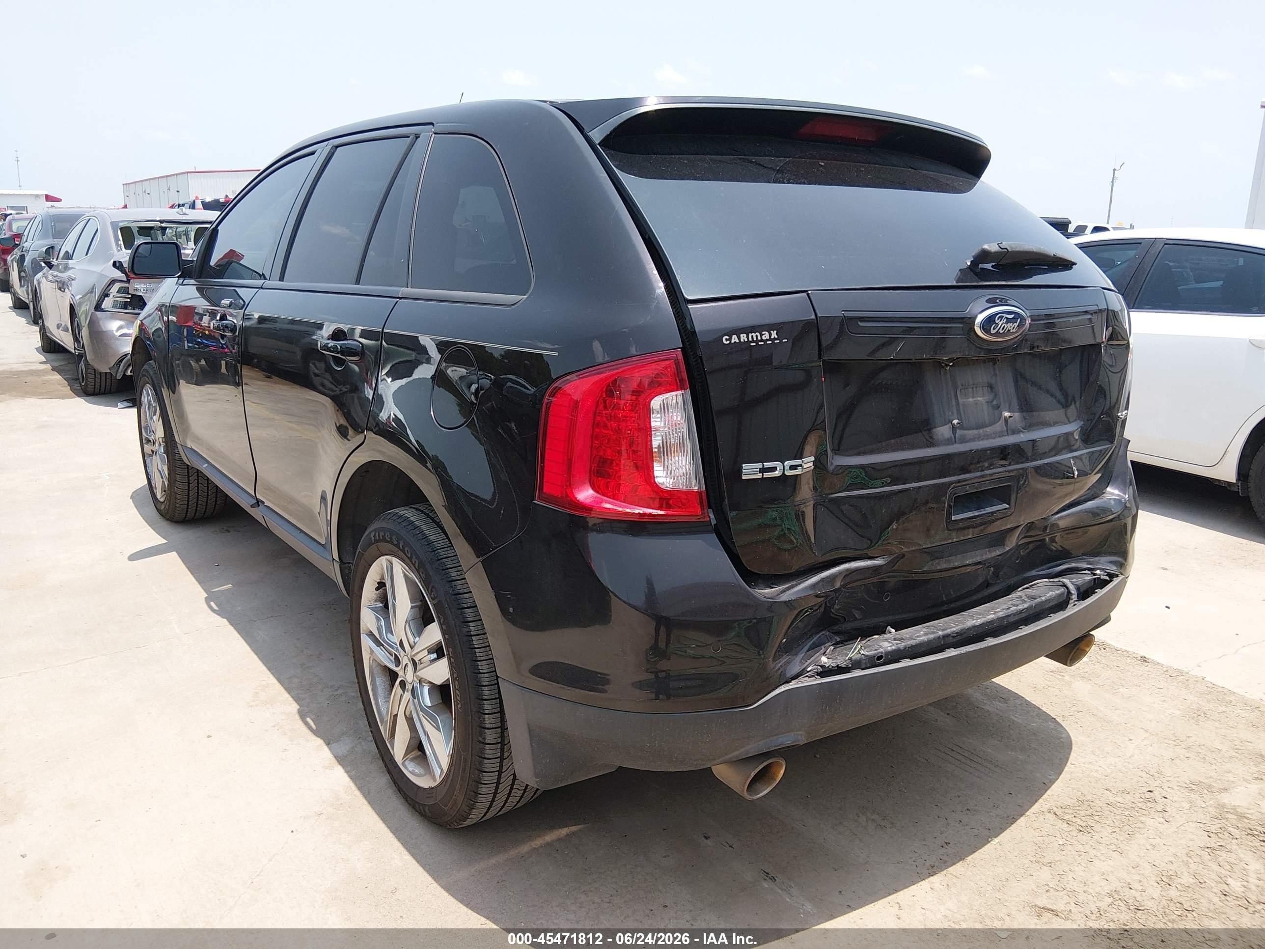 2014 Ford Edge Sel Purple vin: 2FMDK3JC2EBA14053