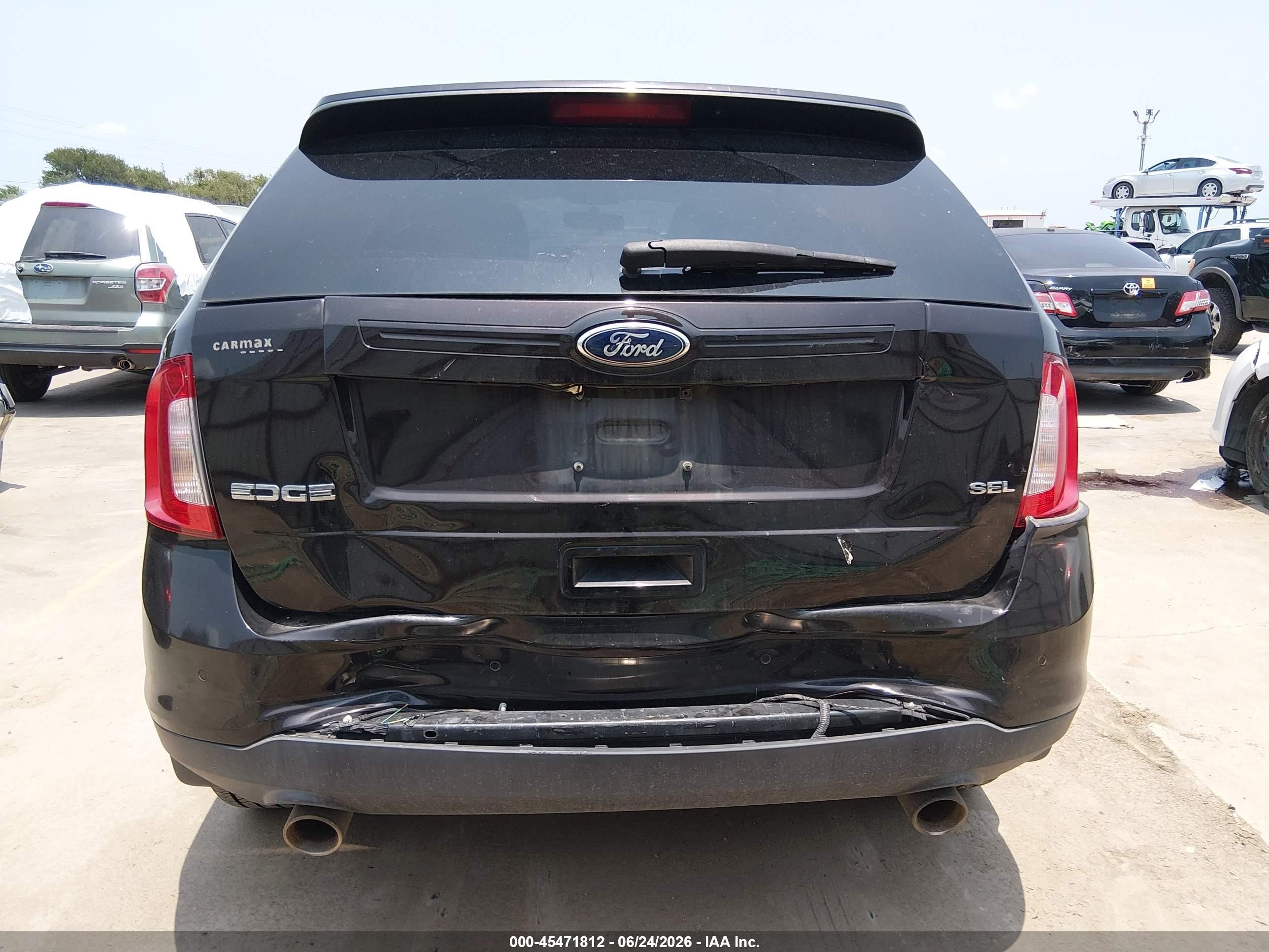 2014 Ford Edge Sel Purple vin: 2FMDK3JC2EBA14053
