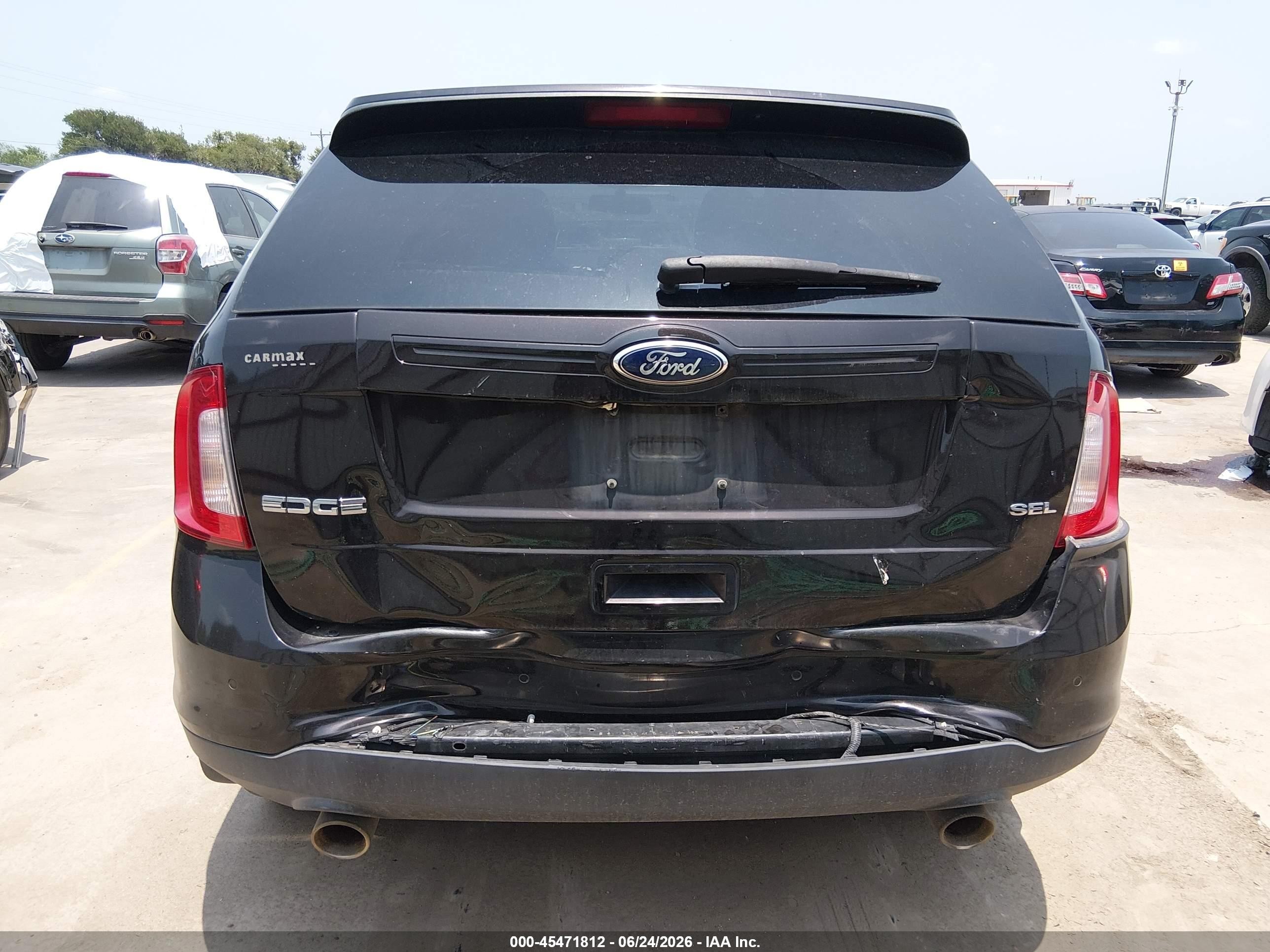 2014 Ford Edge Sel Purple vin: 2FMDK3JC2EBA14053