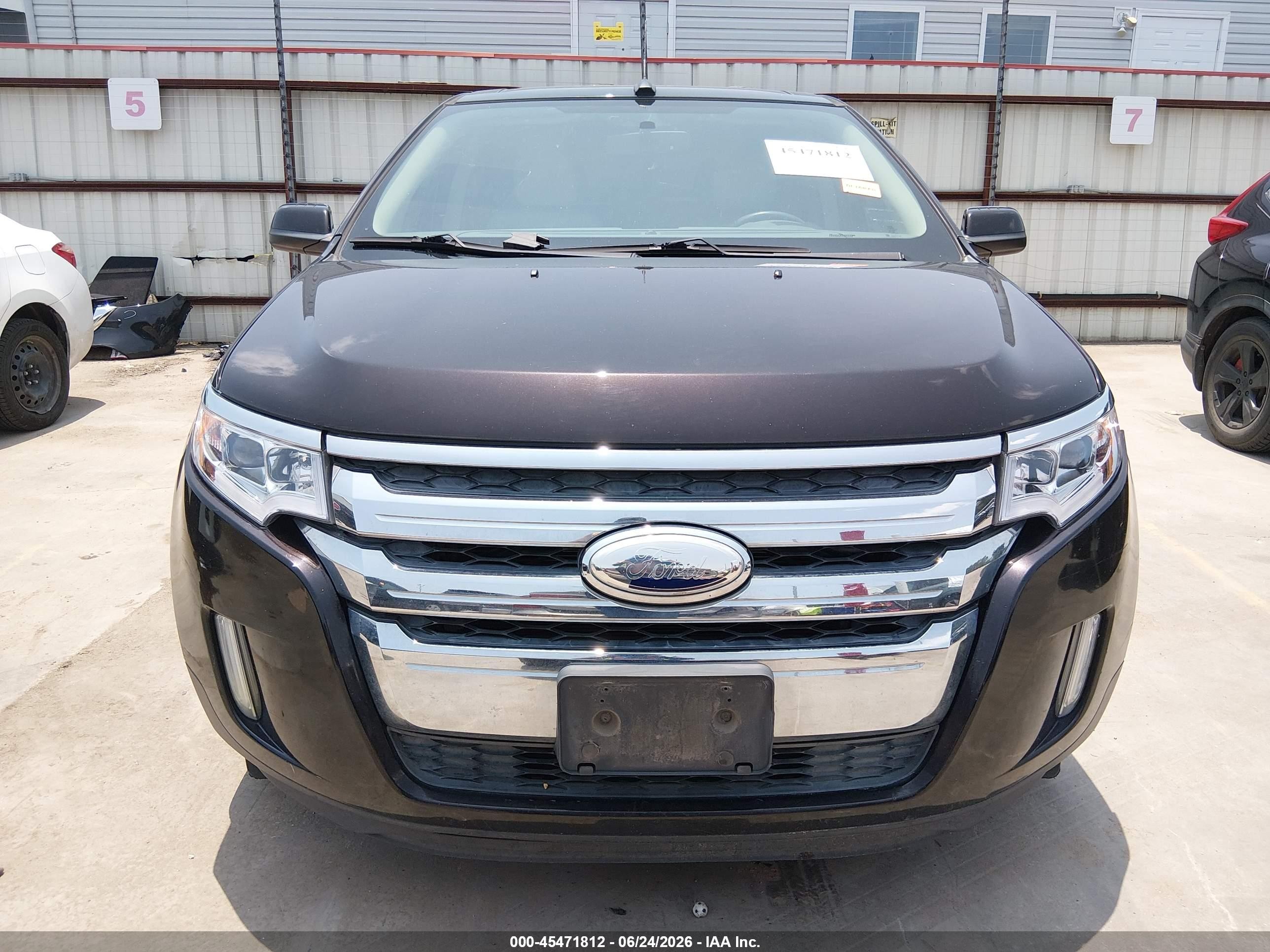 2014 Ford Edge Sel Purple vin: 2FMDK3JC2EBA14053