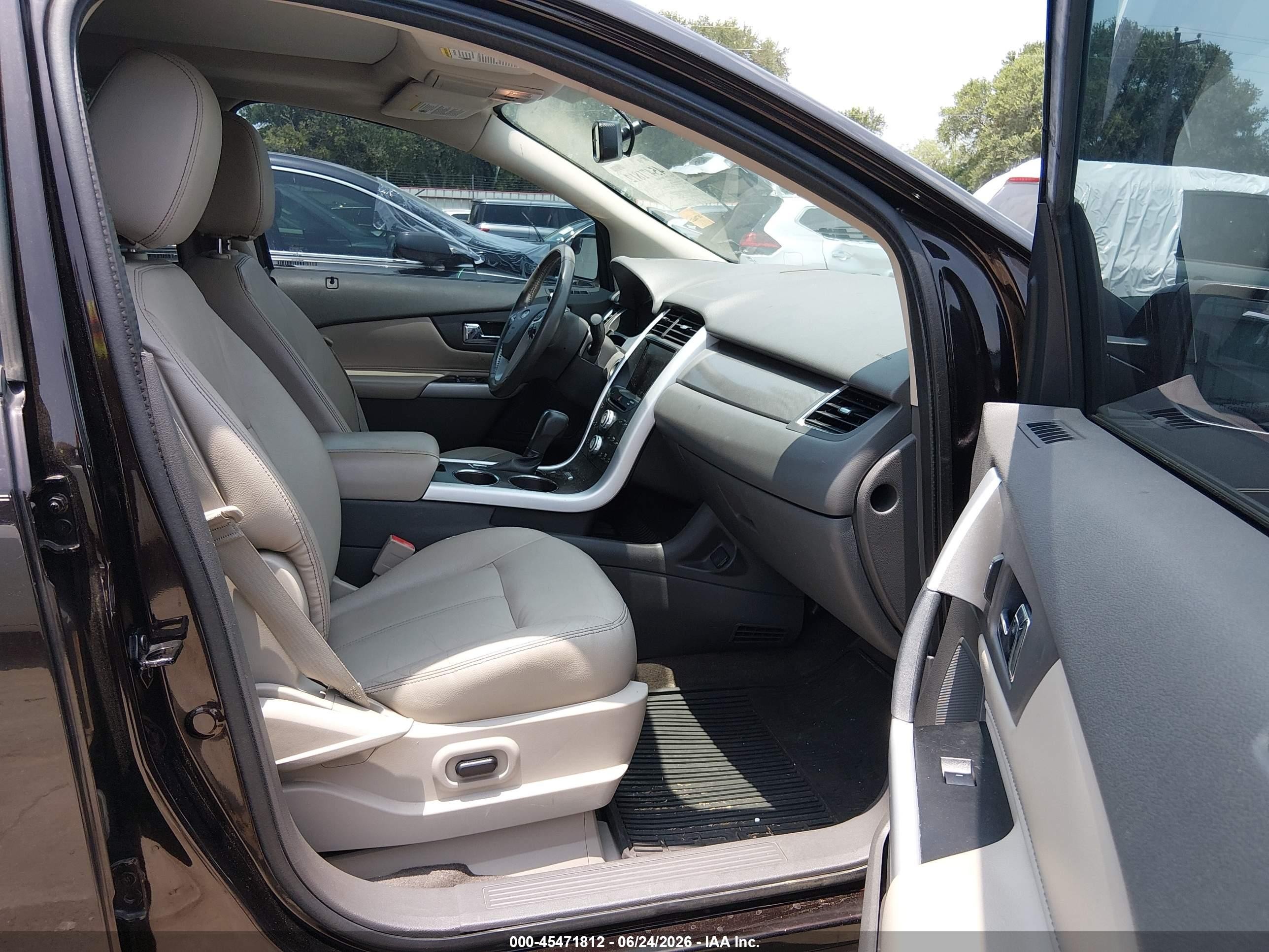 2014 Ford Edge Sel Purple vin: 2FMDK3JC2EBA14053