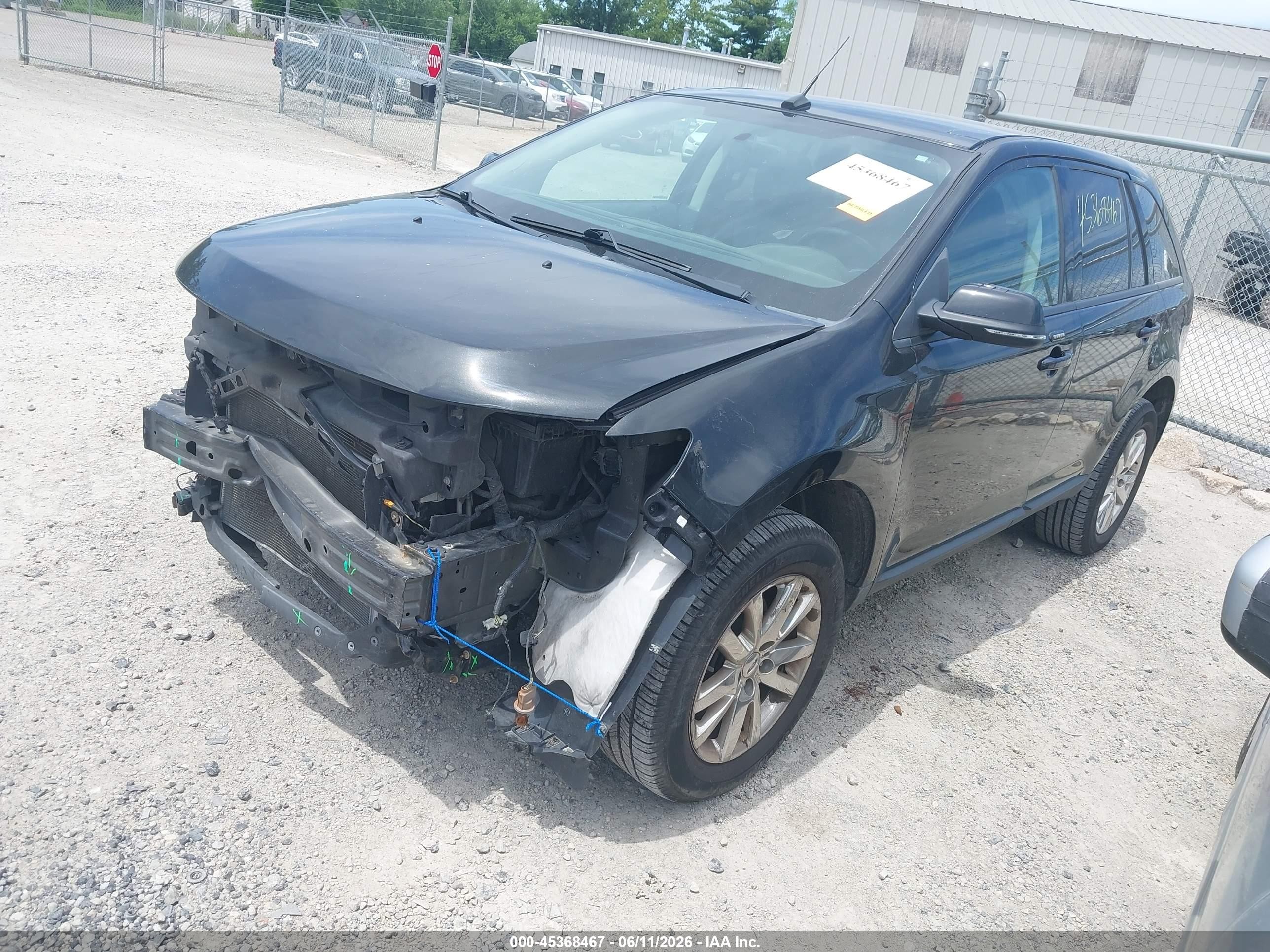 2014 Ford Edge Sel Black vin: 2FMDK3JC2EBA24078