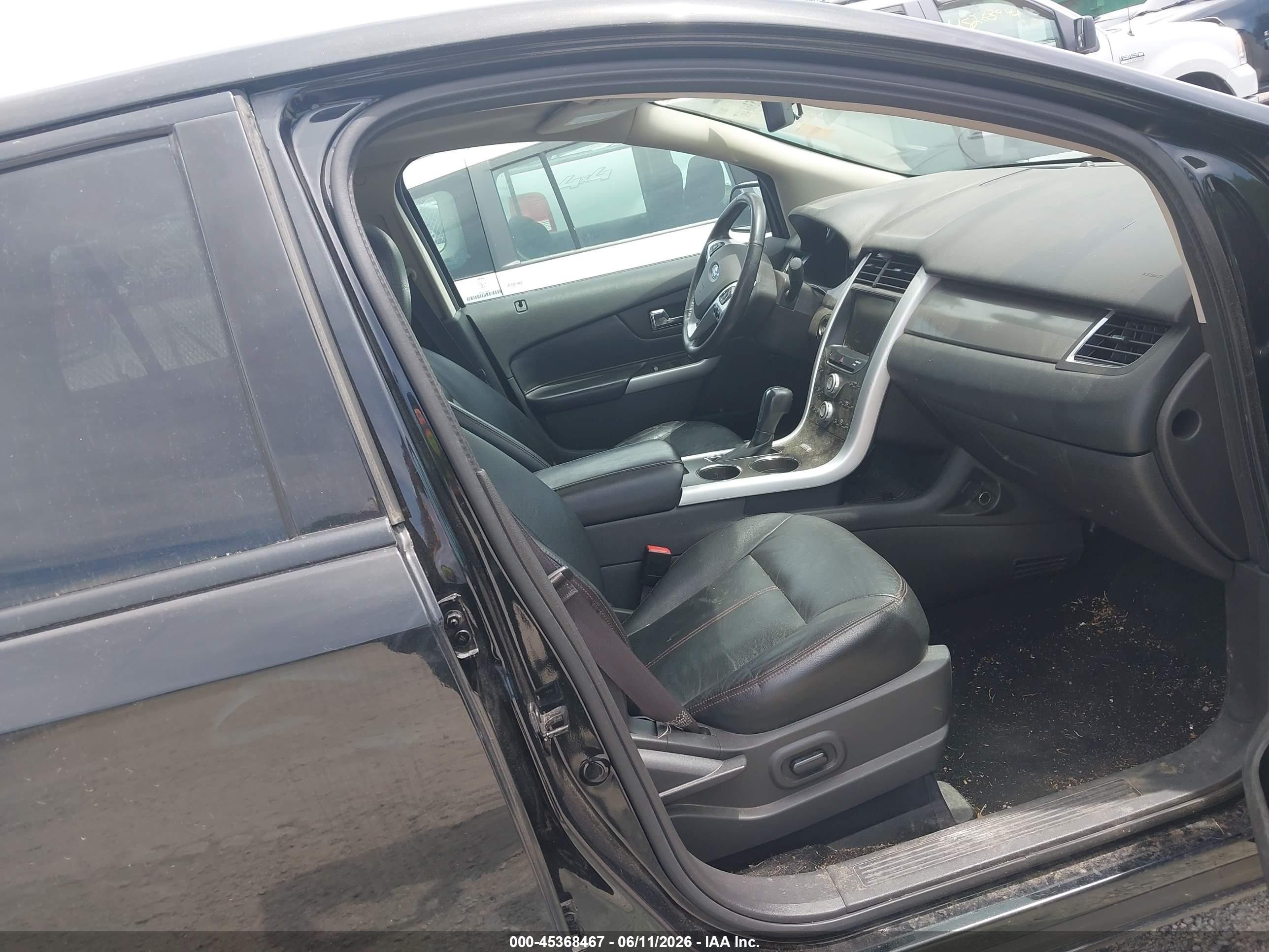 2014 Ford Edge Sel Black vin: 2FMDK3JC2EBA24078