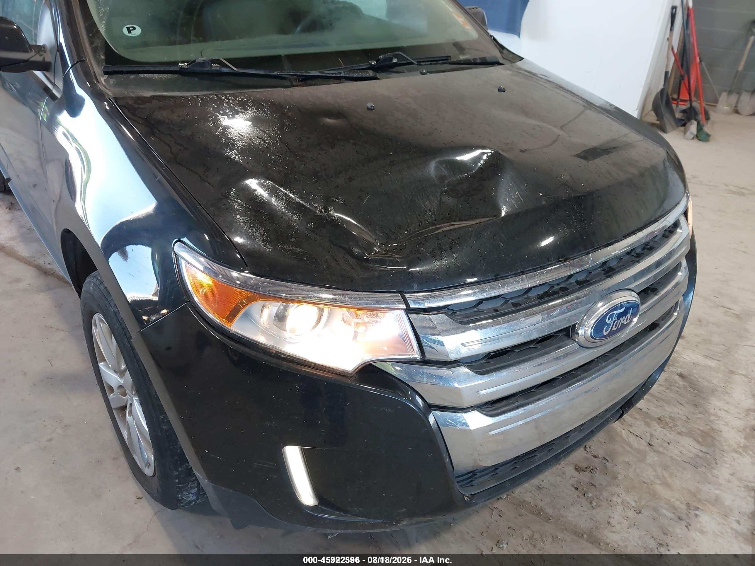 2014 Ford Edge Sel Black vin: 2FMDK3JC2EBA88847