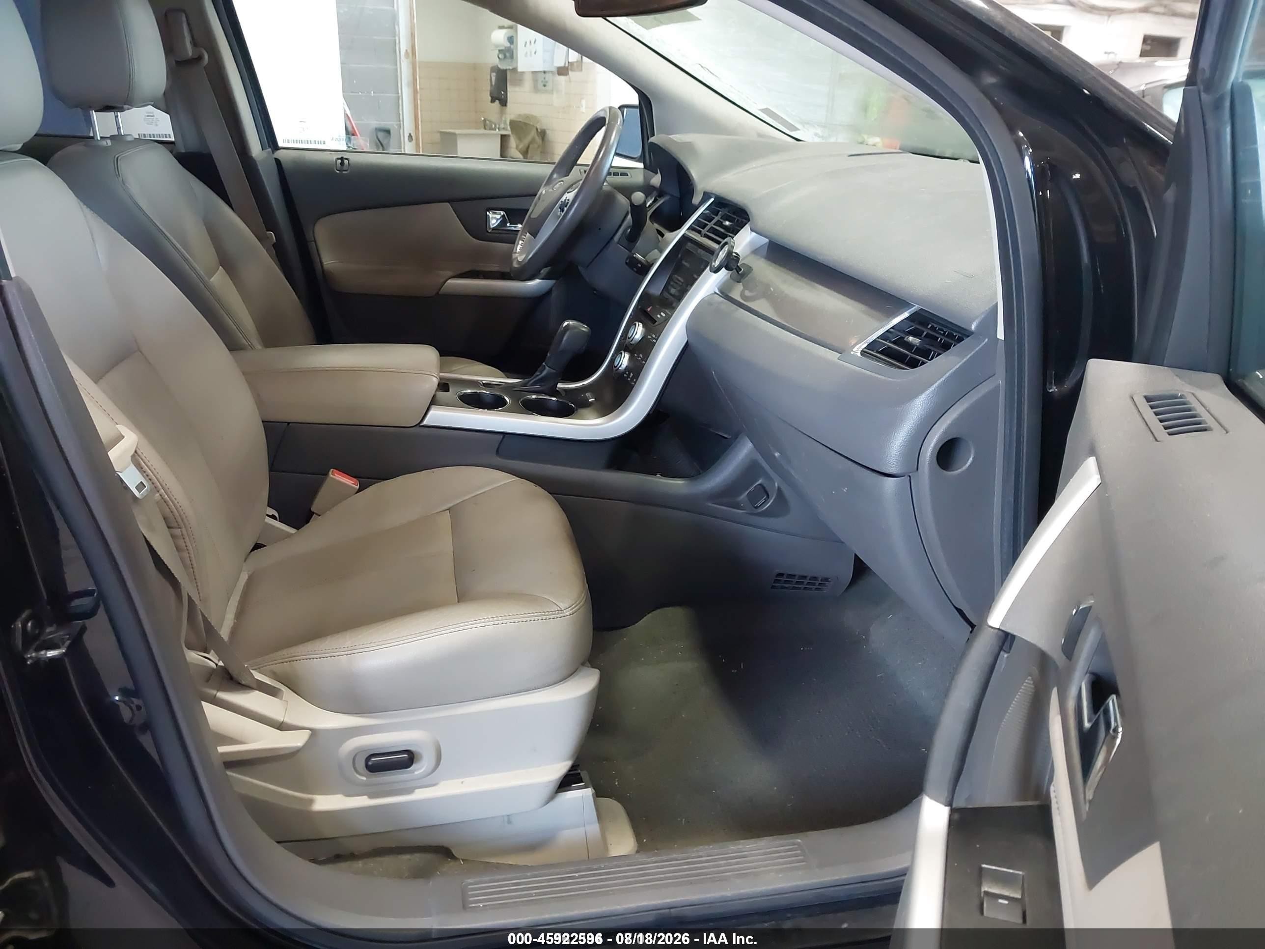2014 Ford Edge Sel Black vin: 2FMDK3JC2EBA88847