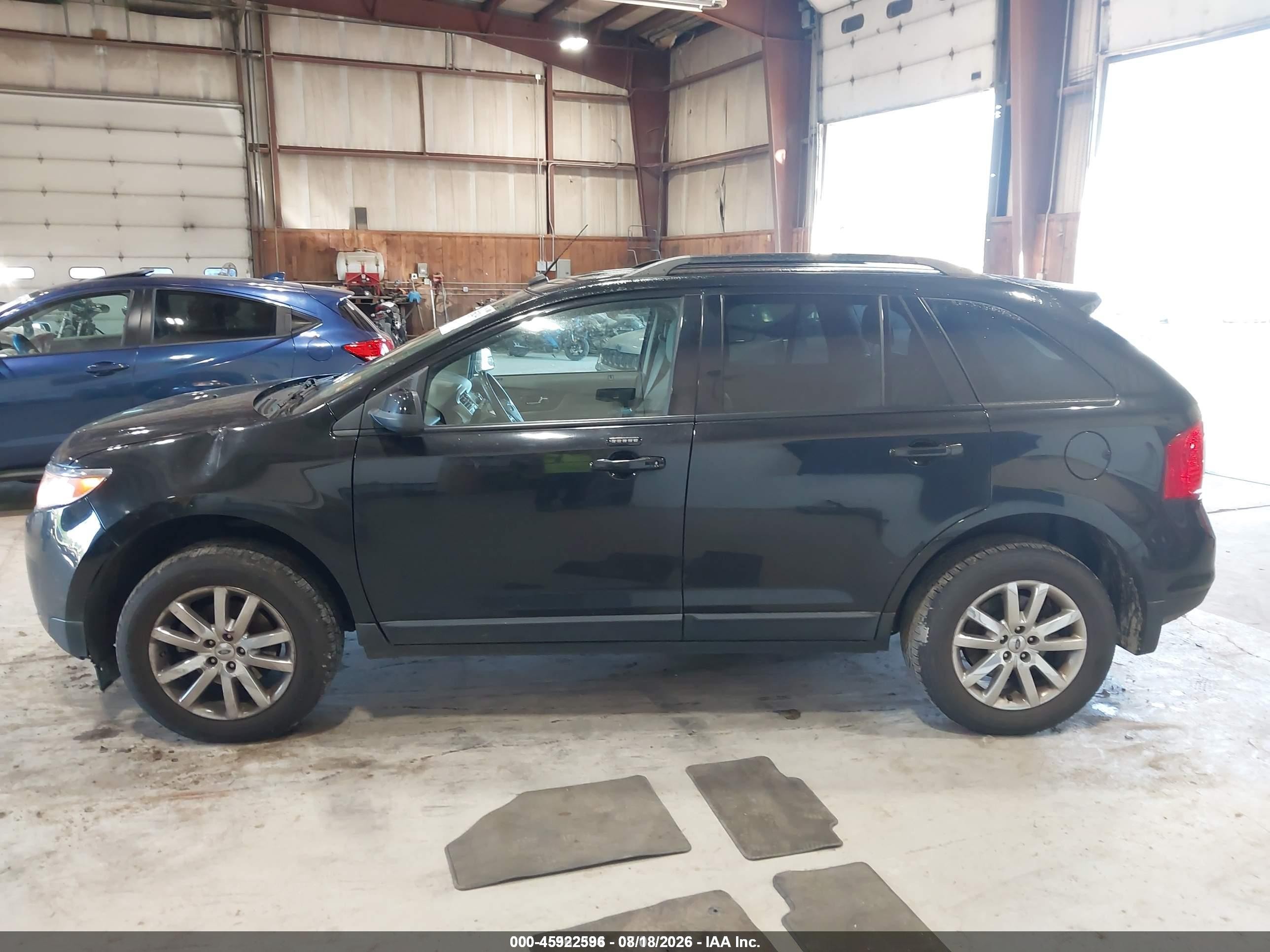 2014 Ford Edge Sel Black vin: 2FMDK3JC2EBA88847