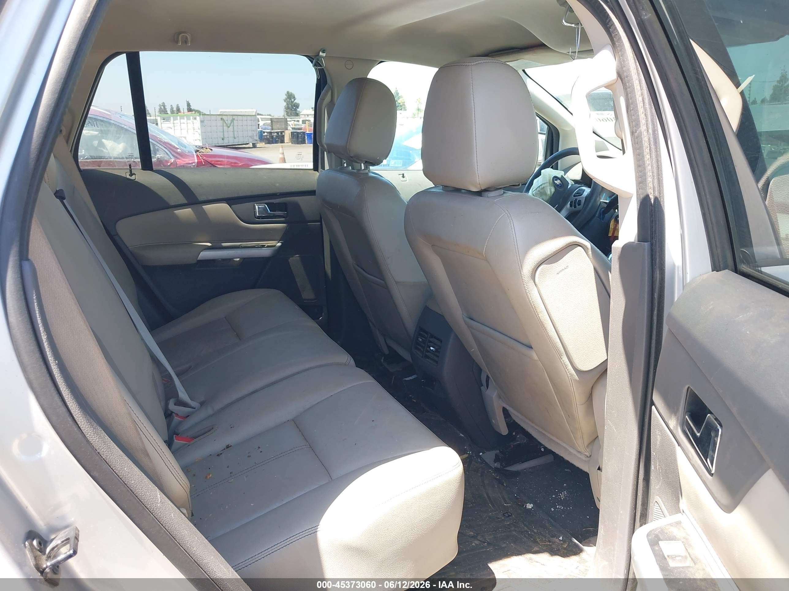 2014 Ford Edge Sel Silver vin: 2FMDK3JC2EBA90758