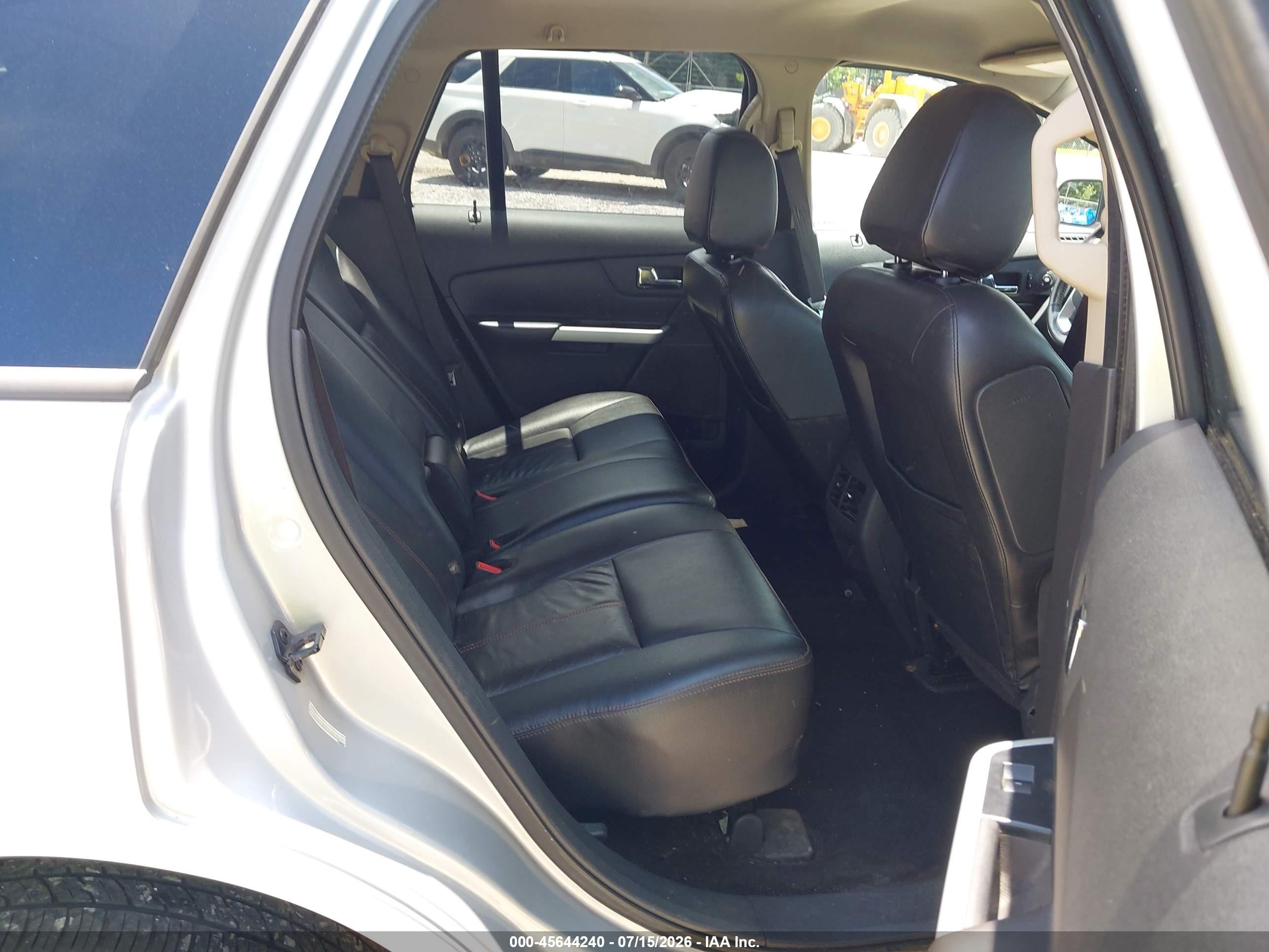 2014 Ford Edge Sel Серебряный vin: 2FMDK3JC2EBB03895