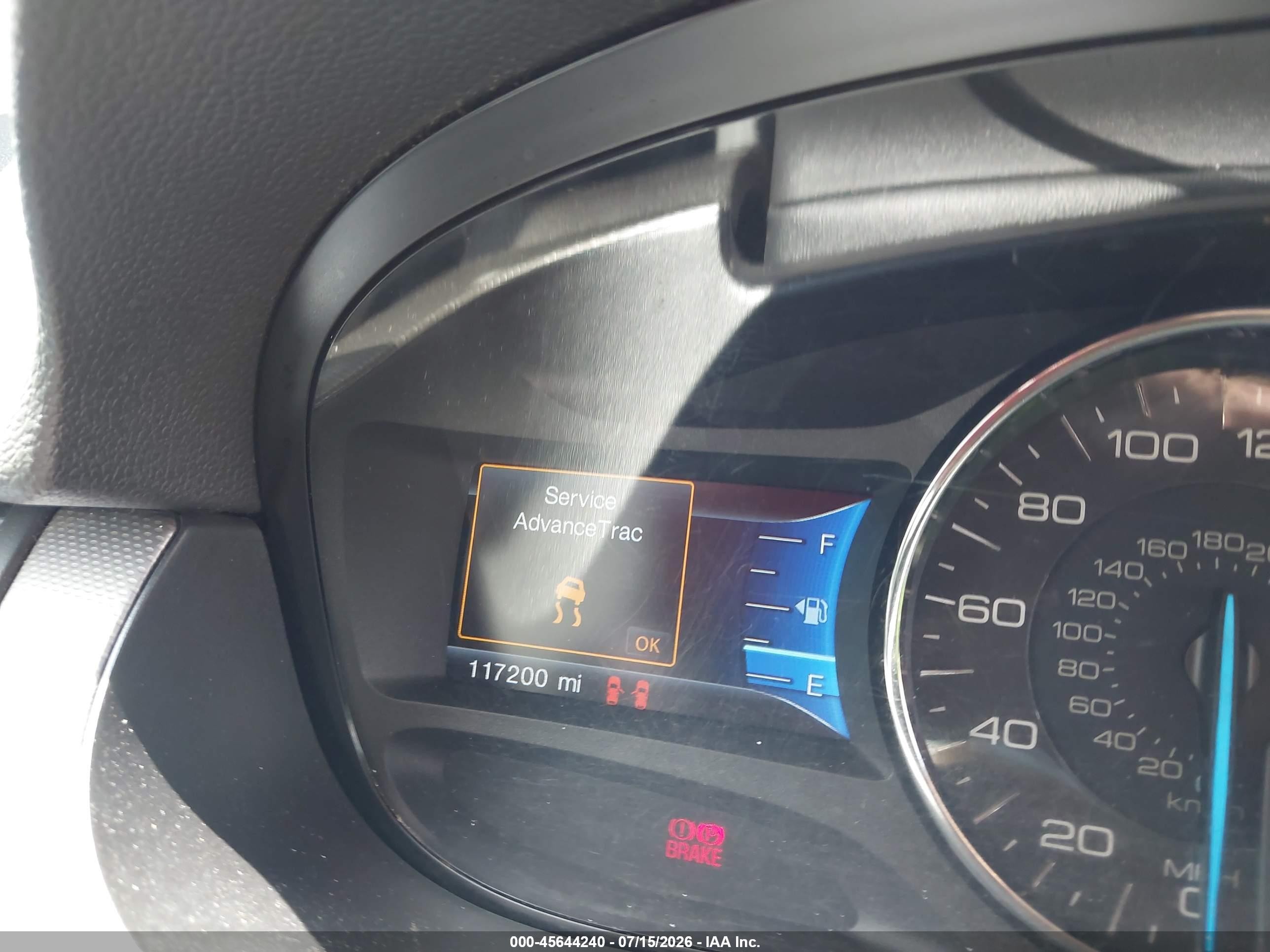 2014 Ford Edge Sel Серебряный vin: 2FMDK3JC2EBB03895