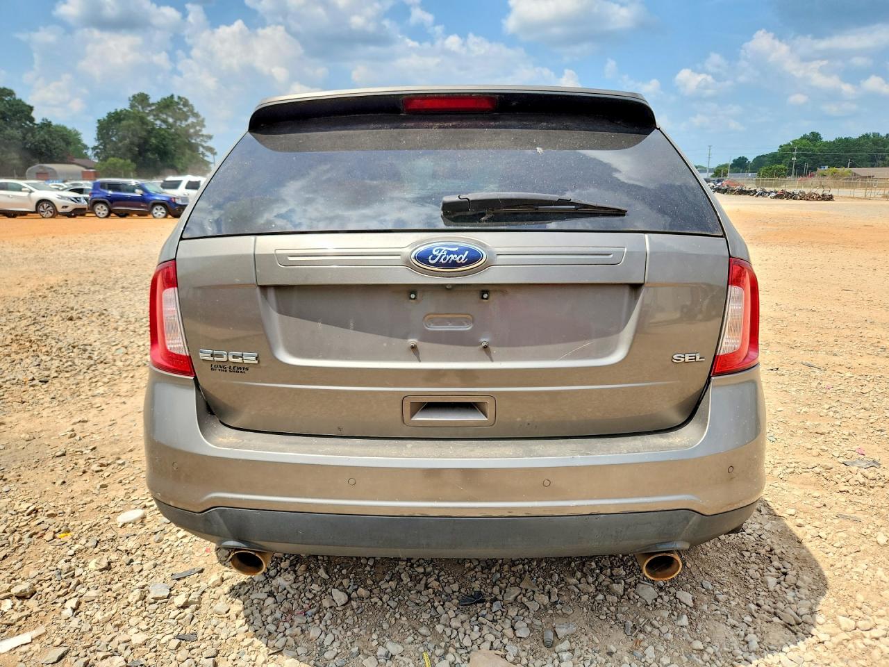 2014 Ford Edge Sel Gray vin: 2FMDK3JC2EBB23533