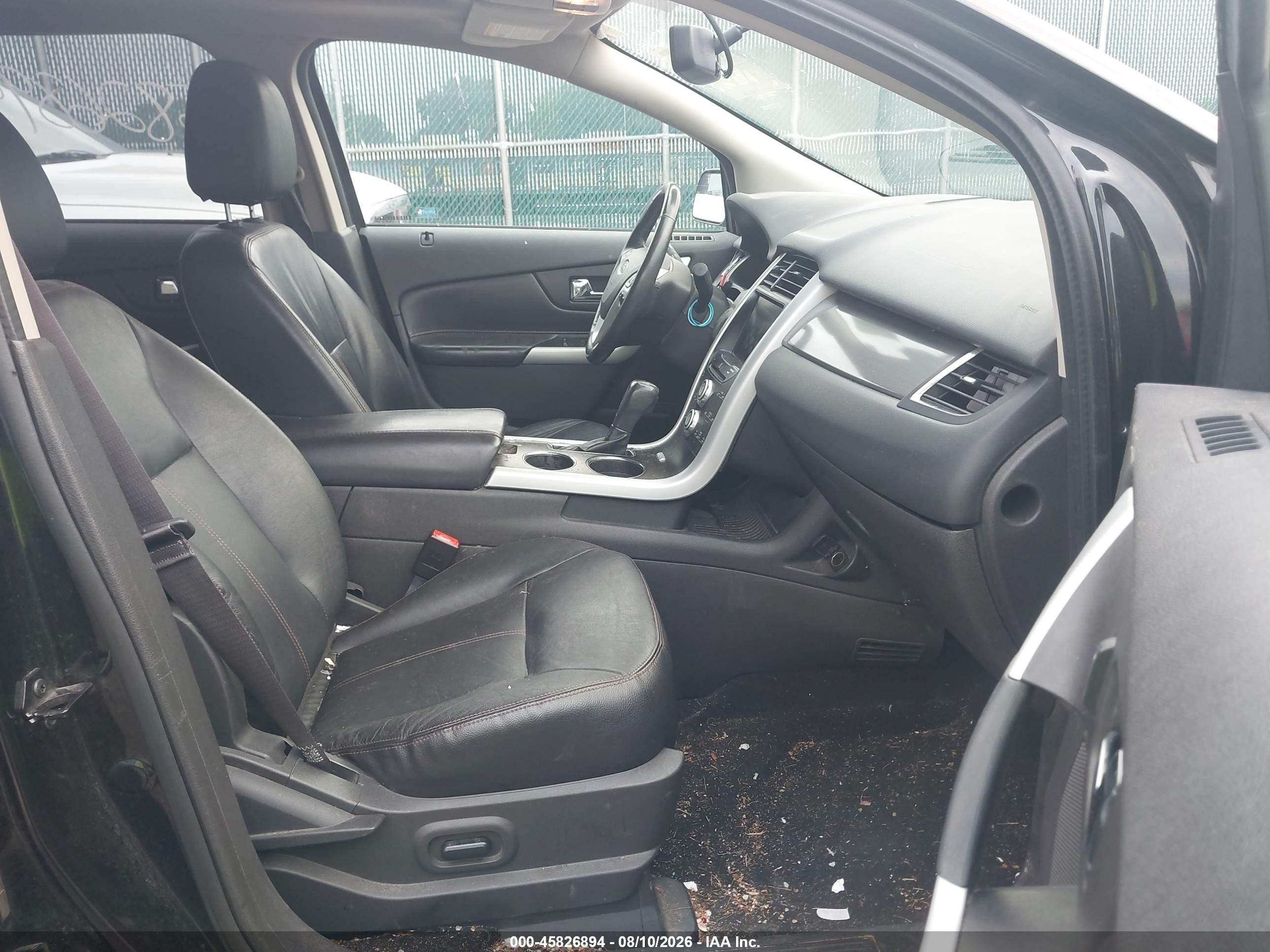 2014 Ford Edge Sel Black vin: 2FMDK3JC2EBB53955