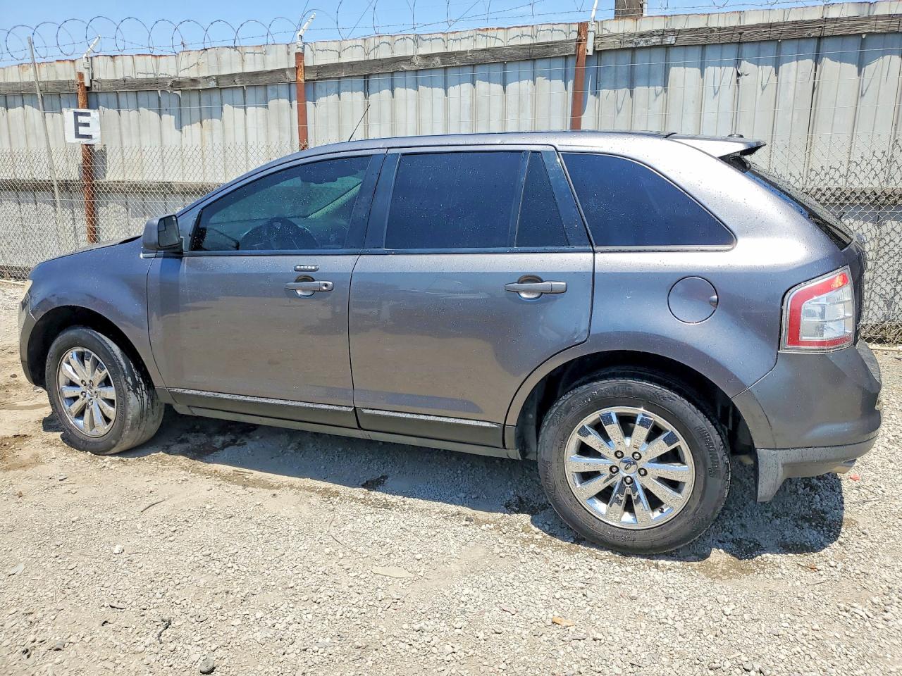 2010 Ford Edge Sel Gray vin: 2FMDK3JC3ABA61019