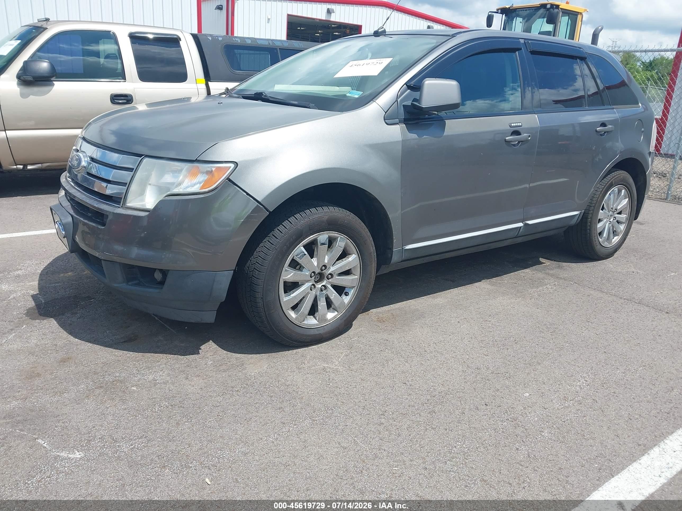 2010 Ford Edge Sel Gray vin: 2FMDK3JC3ABA69475