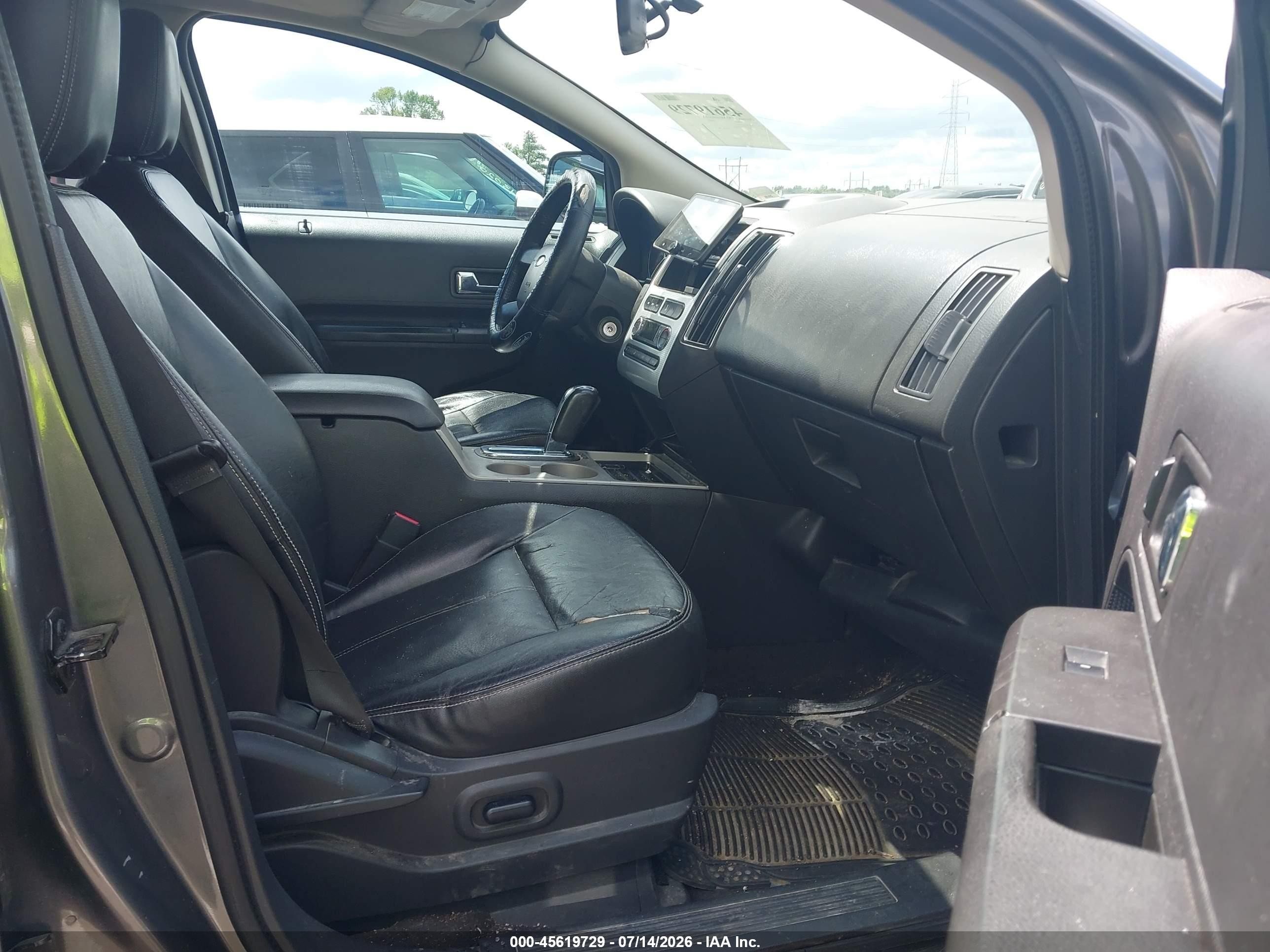 2010 Ford Edge Sel Gray vin: 2FMDK3JC3ABA69475