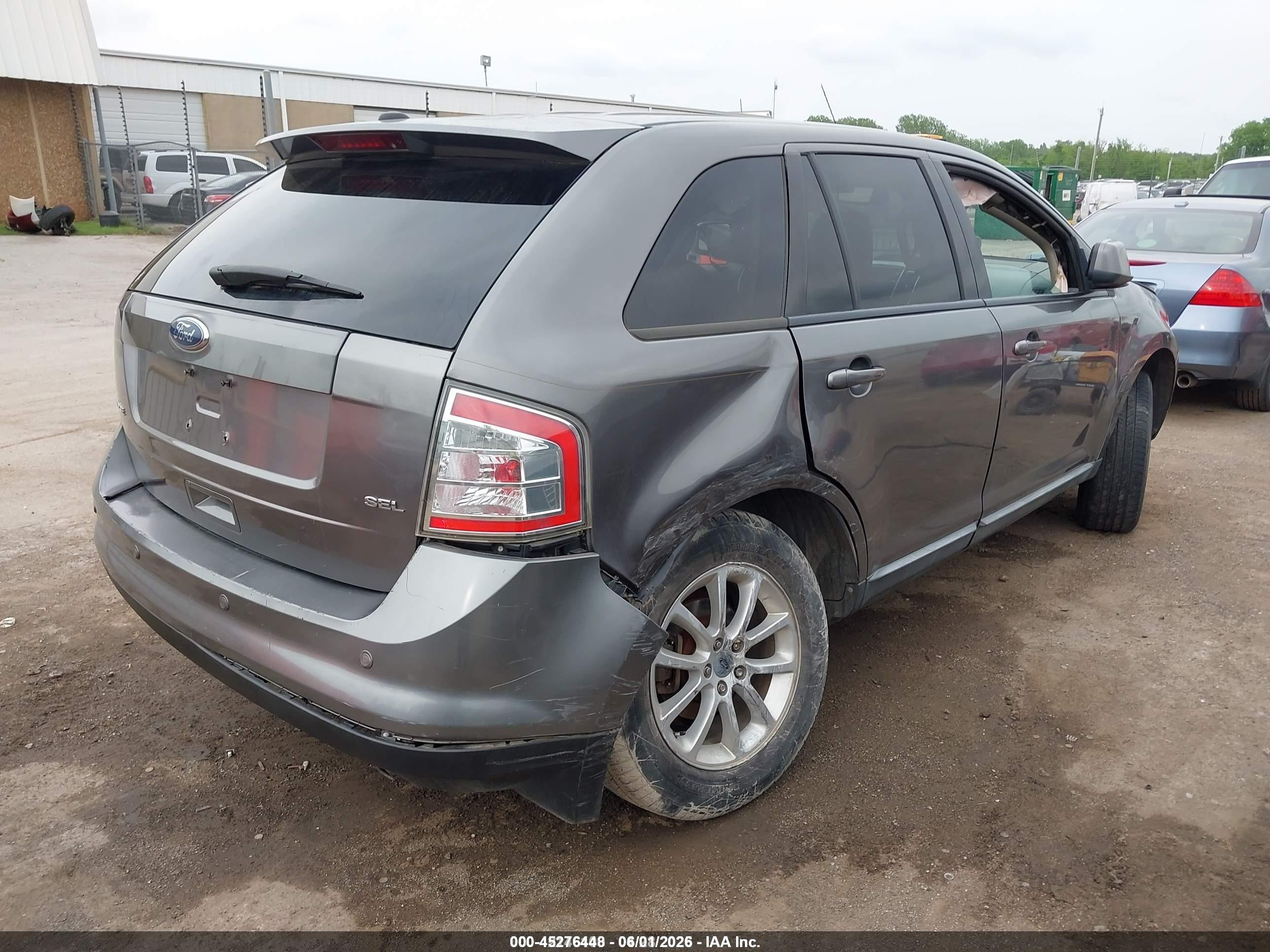 2010 Ford Edge Sel Gray vin: 2FMDK3JC3ABA83053