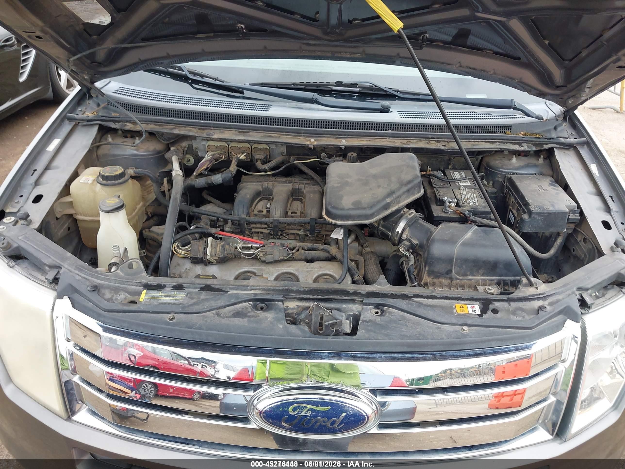 2010 Ford Edge Sel Gray vin: 2FMDK3JC3ABA83053
