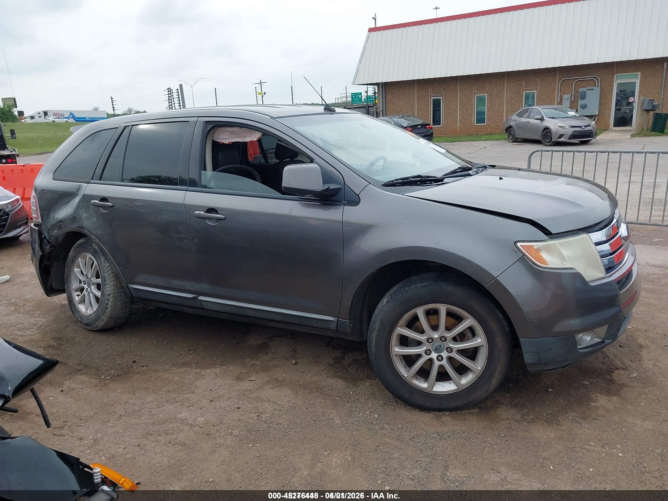 2010 Ford Edge Sel Gray vin: 2FMDK3JC3ABA83053