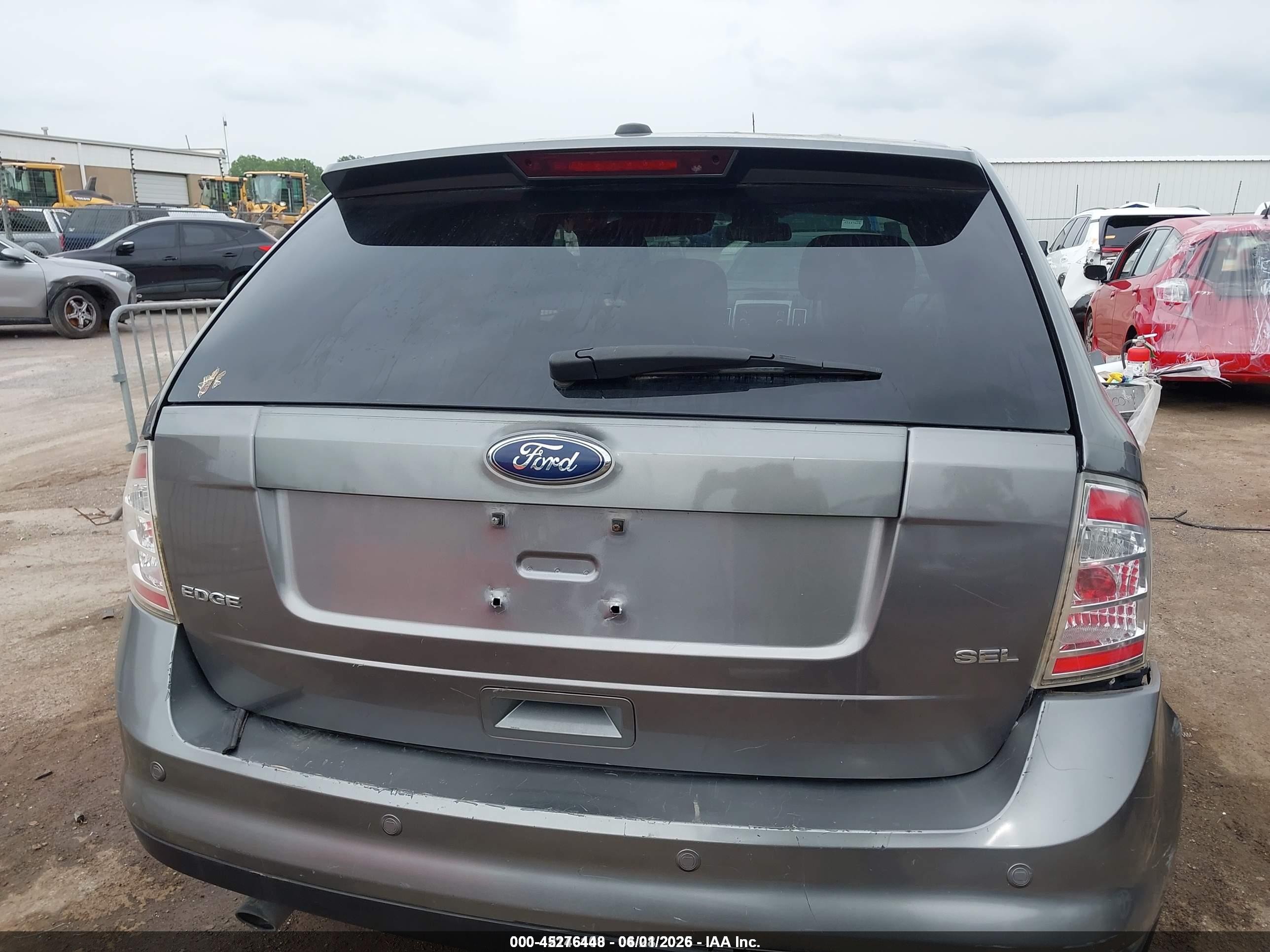 2010 Ford Edge Sel Gray vin: 2FMDK3JC3ABA83053