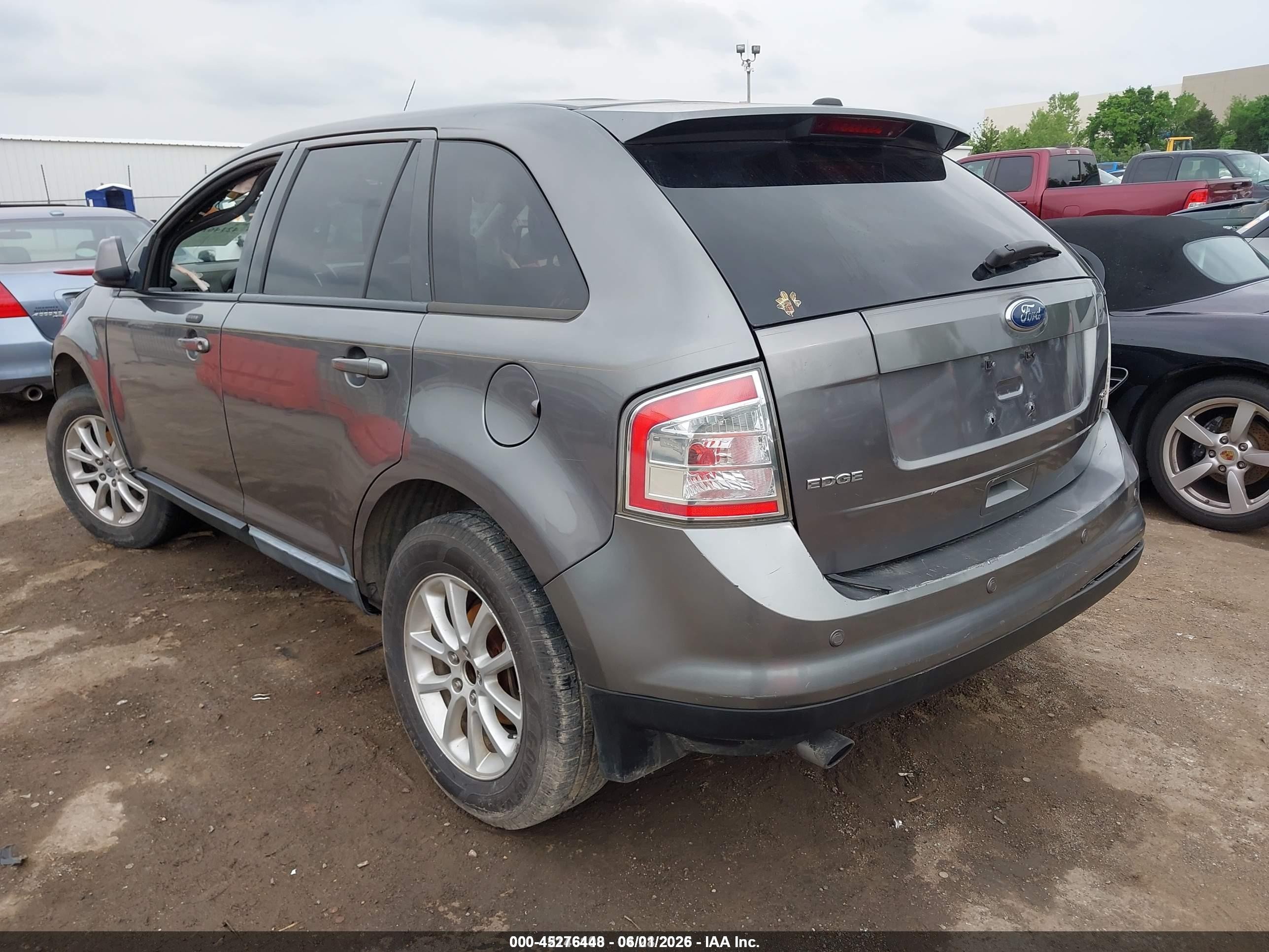 2010 Ford Edge Sel Gray vin: 2FMDK3JC3ABA83053