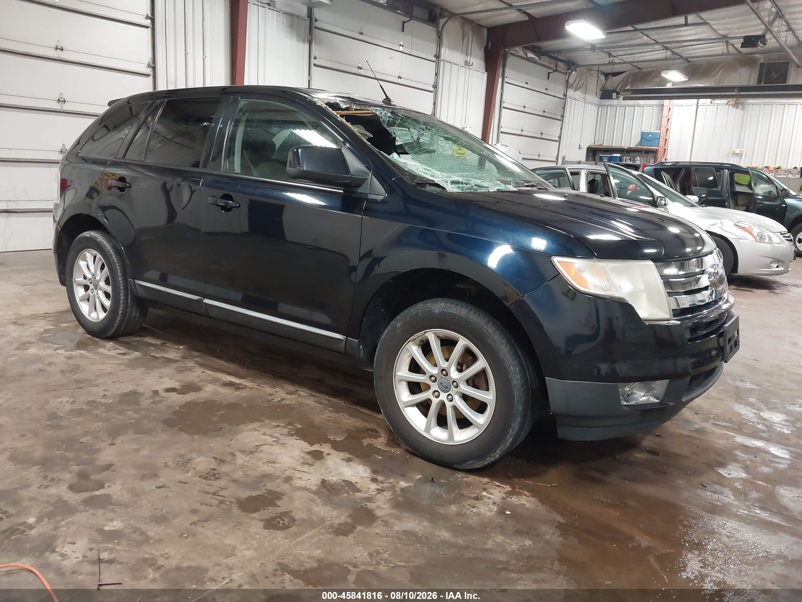 2010 Ford Edge Sel Dark Blue vin: 2FMDK3JC3ABA87653