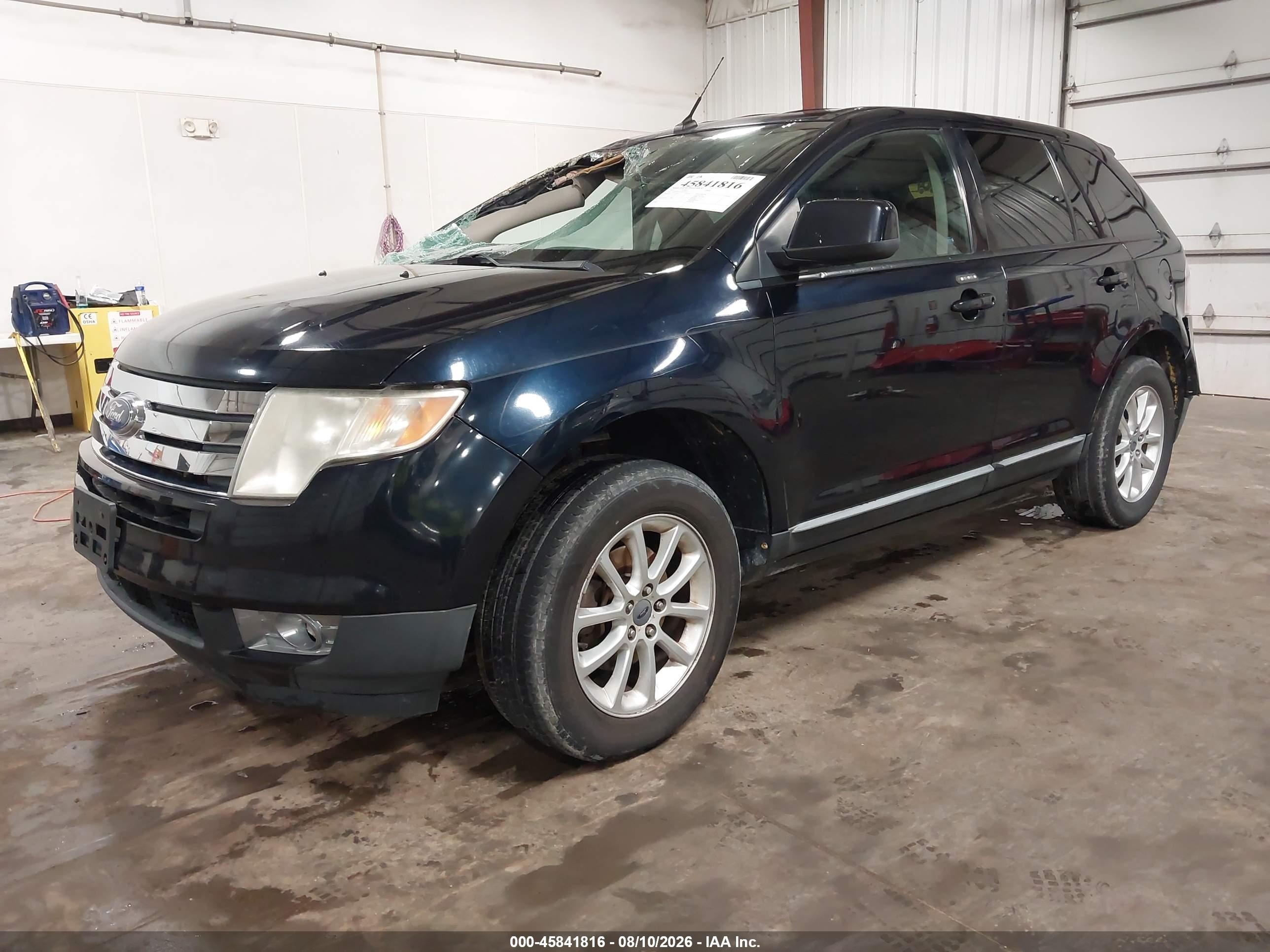 2010 Ford Edge Sel Dark Blue vin: 2FMDK3JC3ABA87653
