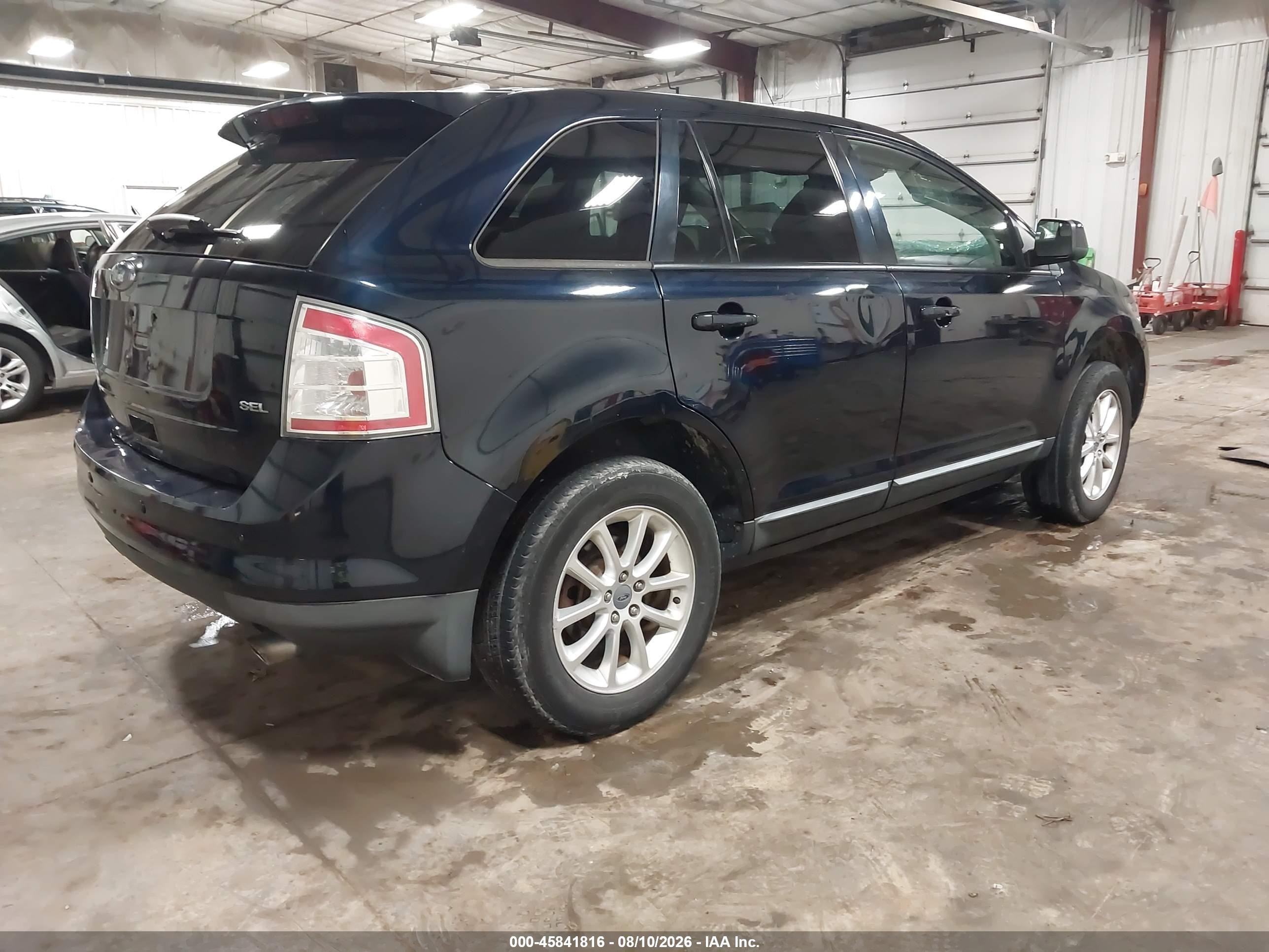 2010 Ford Edge Sel Dark Blue vin: 2FMDK3JC3ABA87653